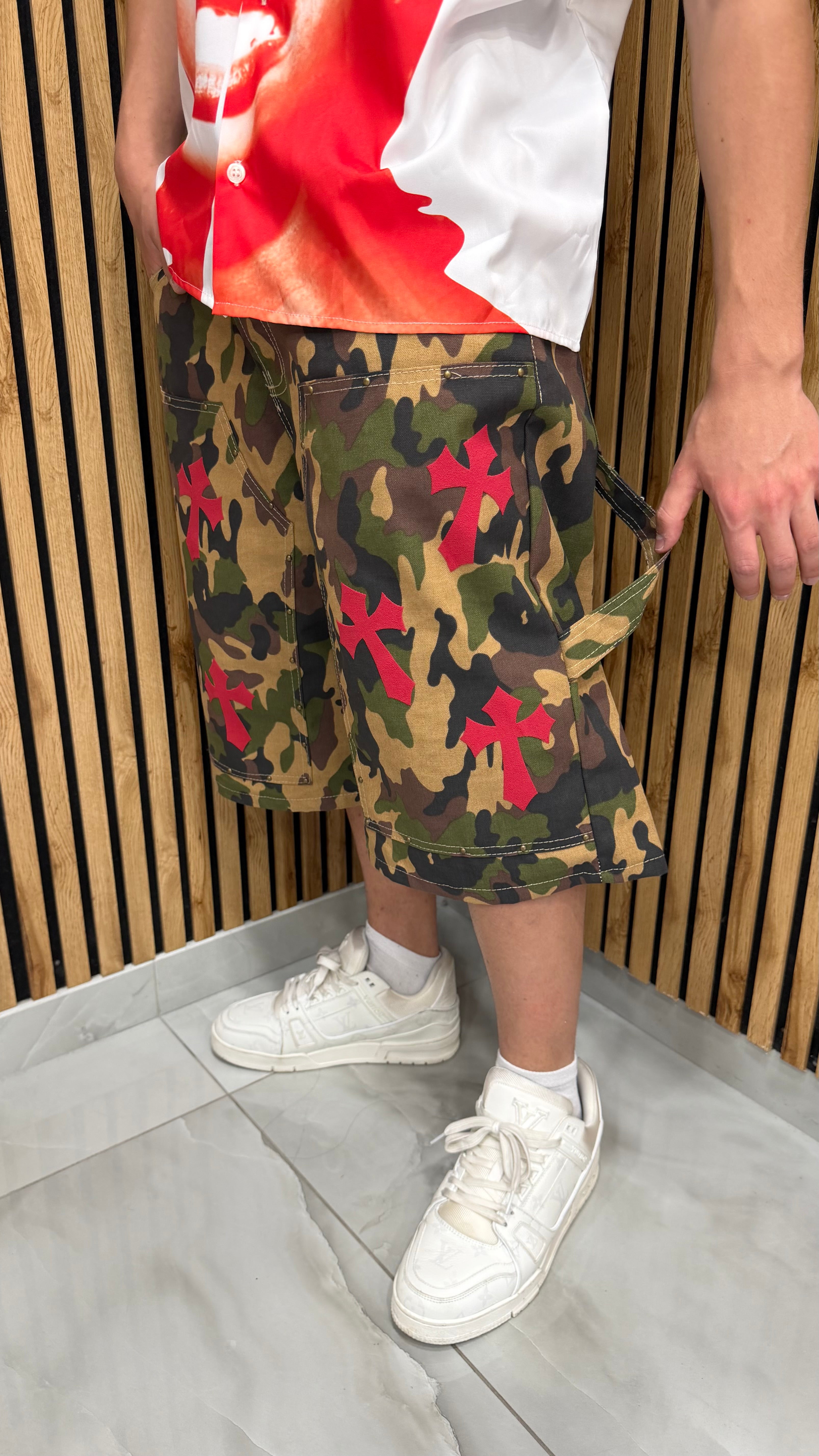 Jeans Shorts Army “Crome He**ts” Militar