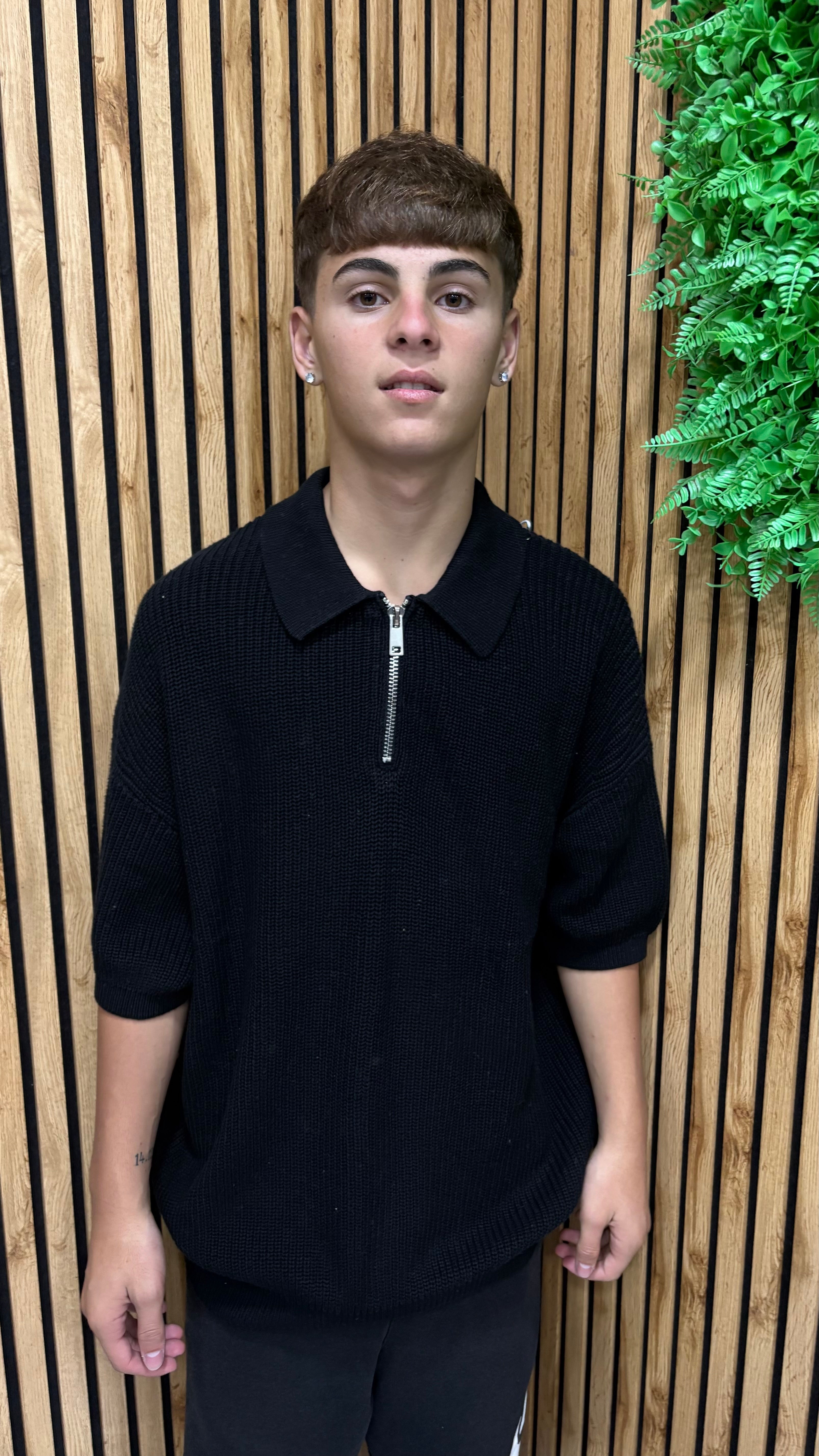 Polo Zip In Filo Premium Over Size