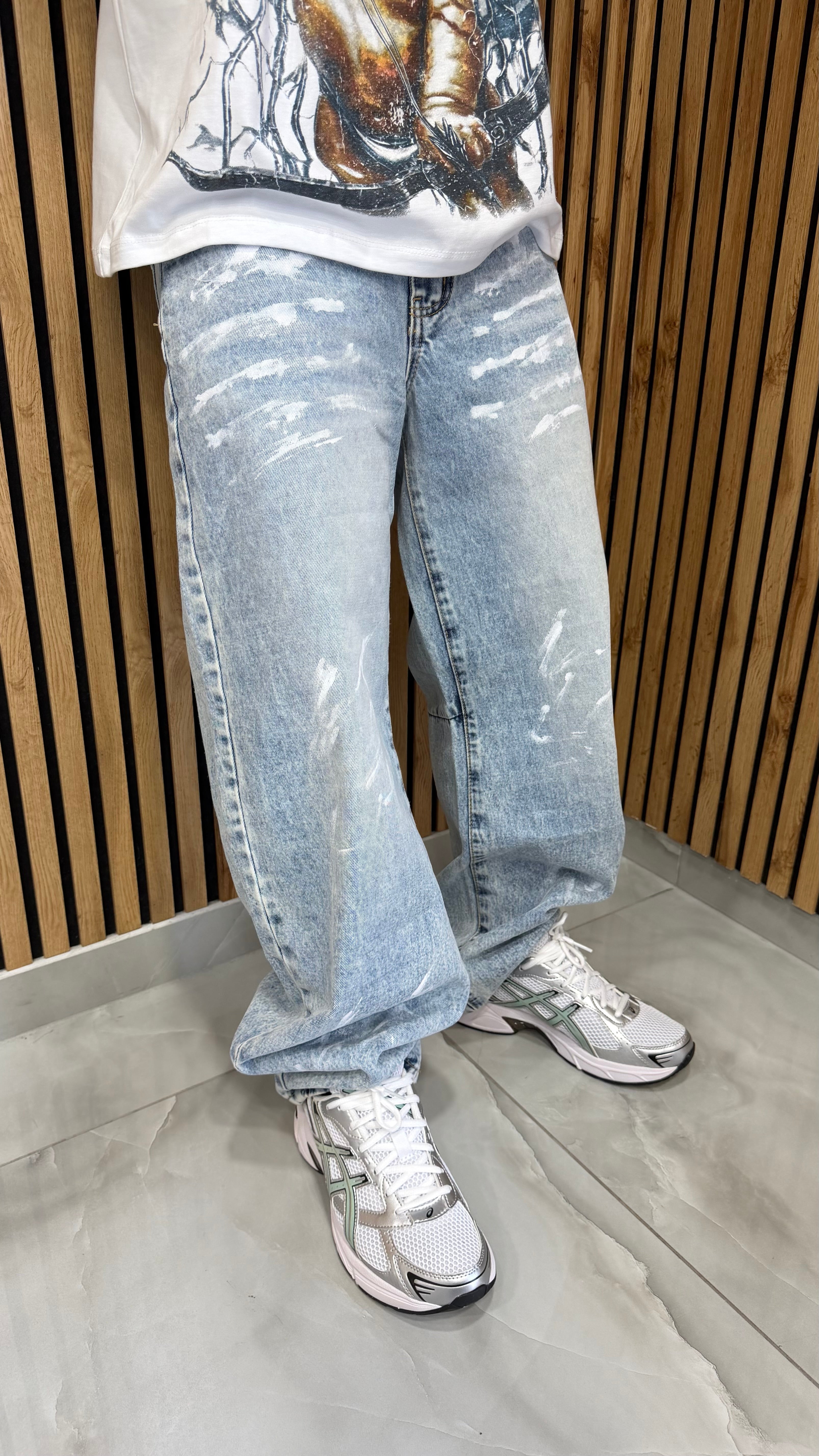 Jeans Baggy Ballon Paint