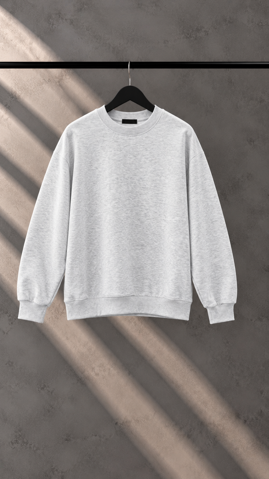 Felpa Uomo Basic Girocollo 4 Colori