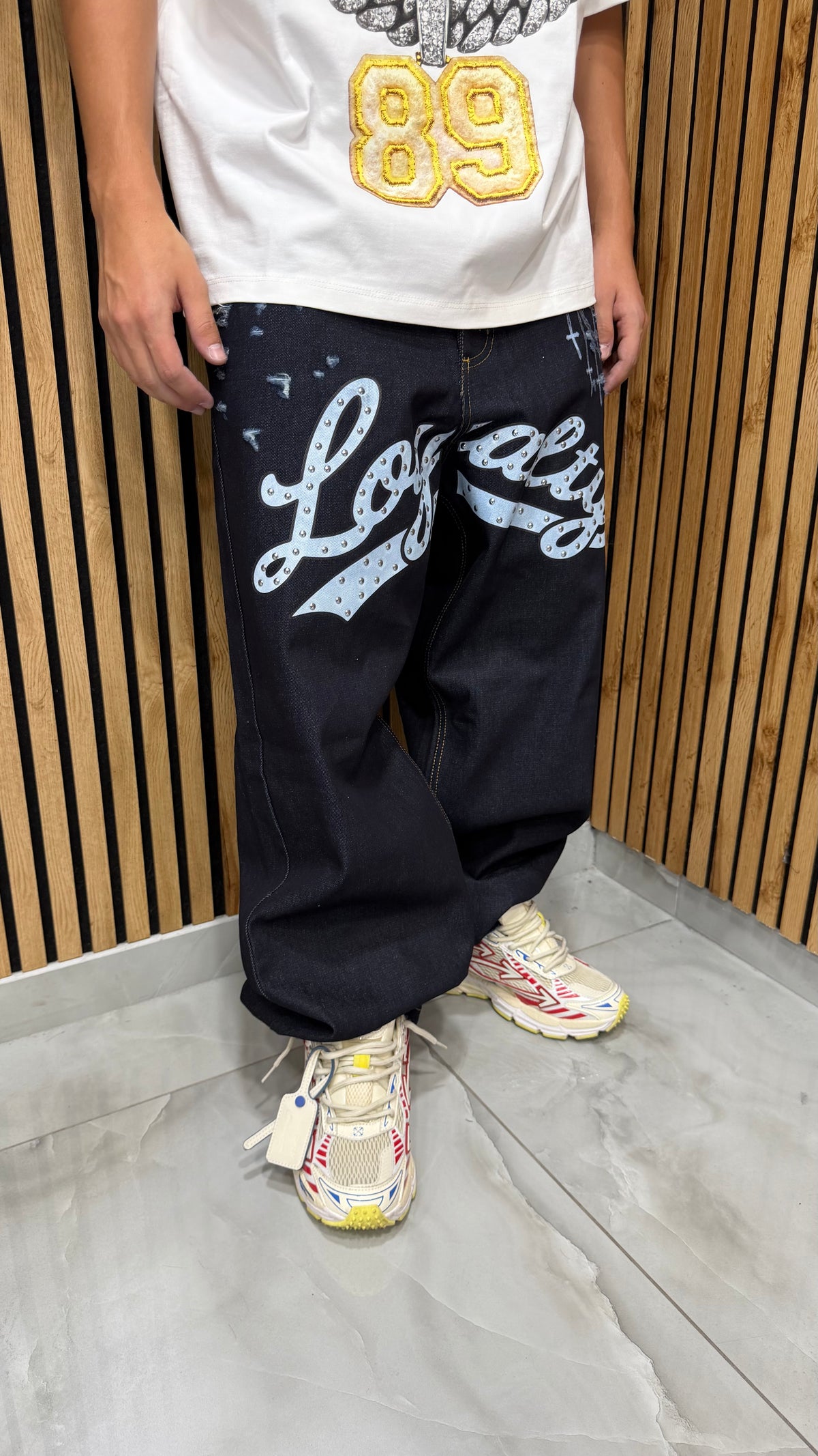 Jeans Uomo “Super Baggy Loyalty Blu” Cianotic