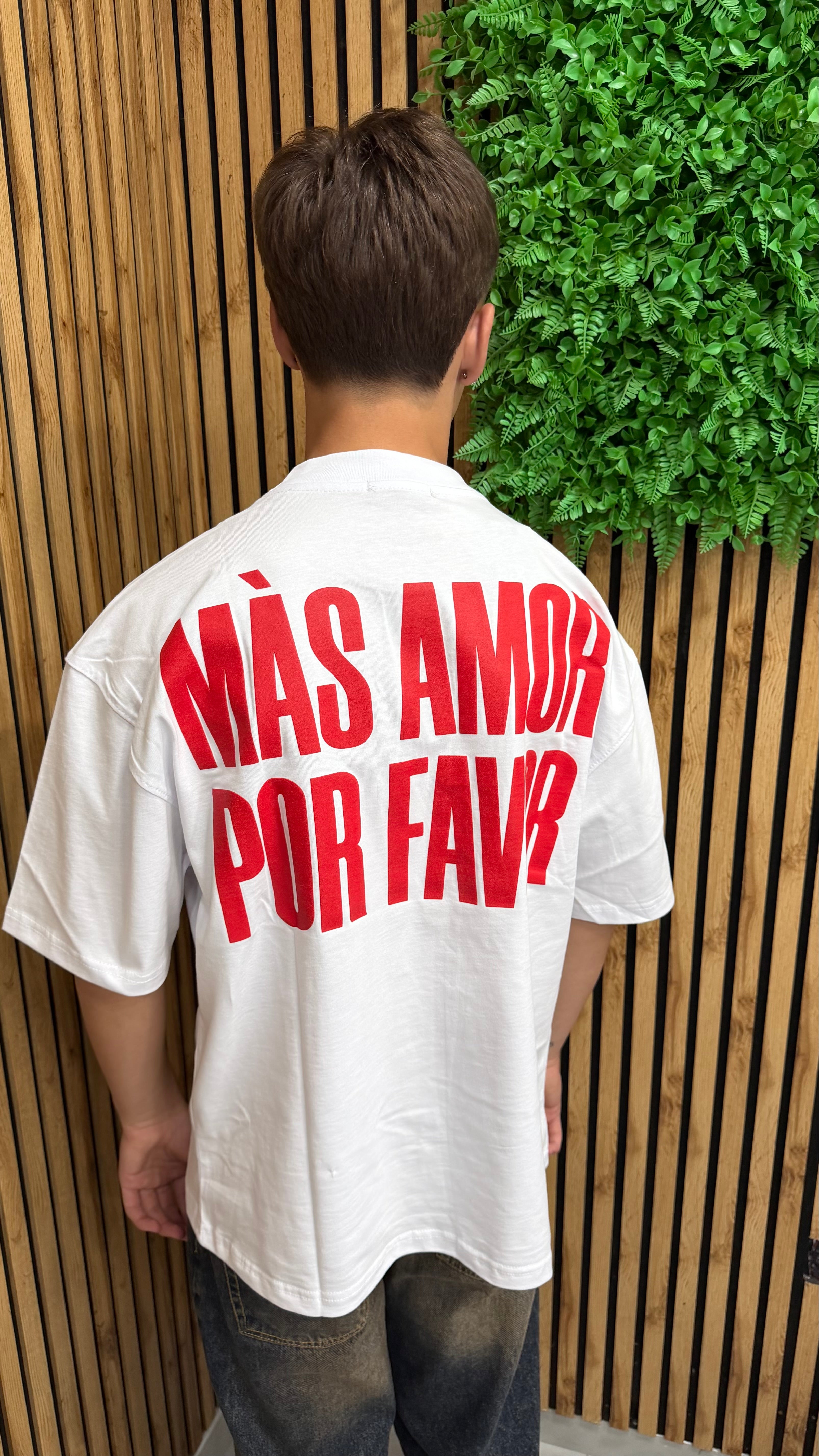 T-Shirt “Mas Amor Por Favor”2 Colori