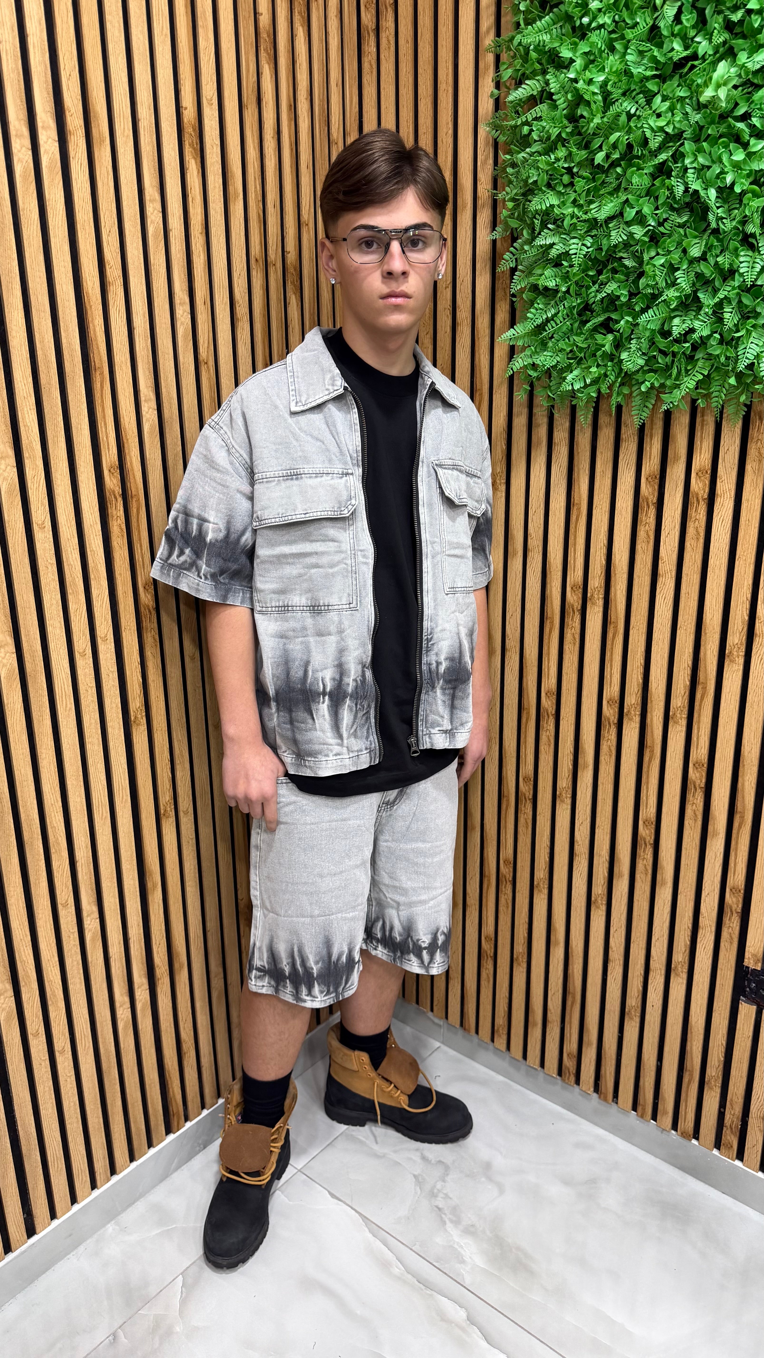 Coordinato Grey Wash Sfumed