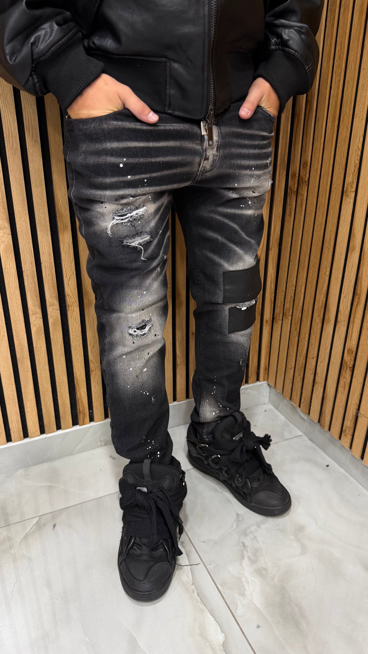 Jeans Uomo “Rubén Black “ Cianotic