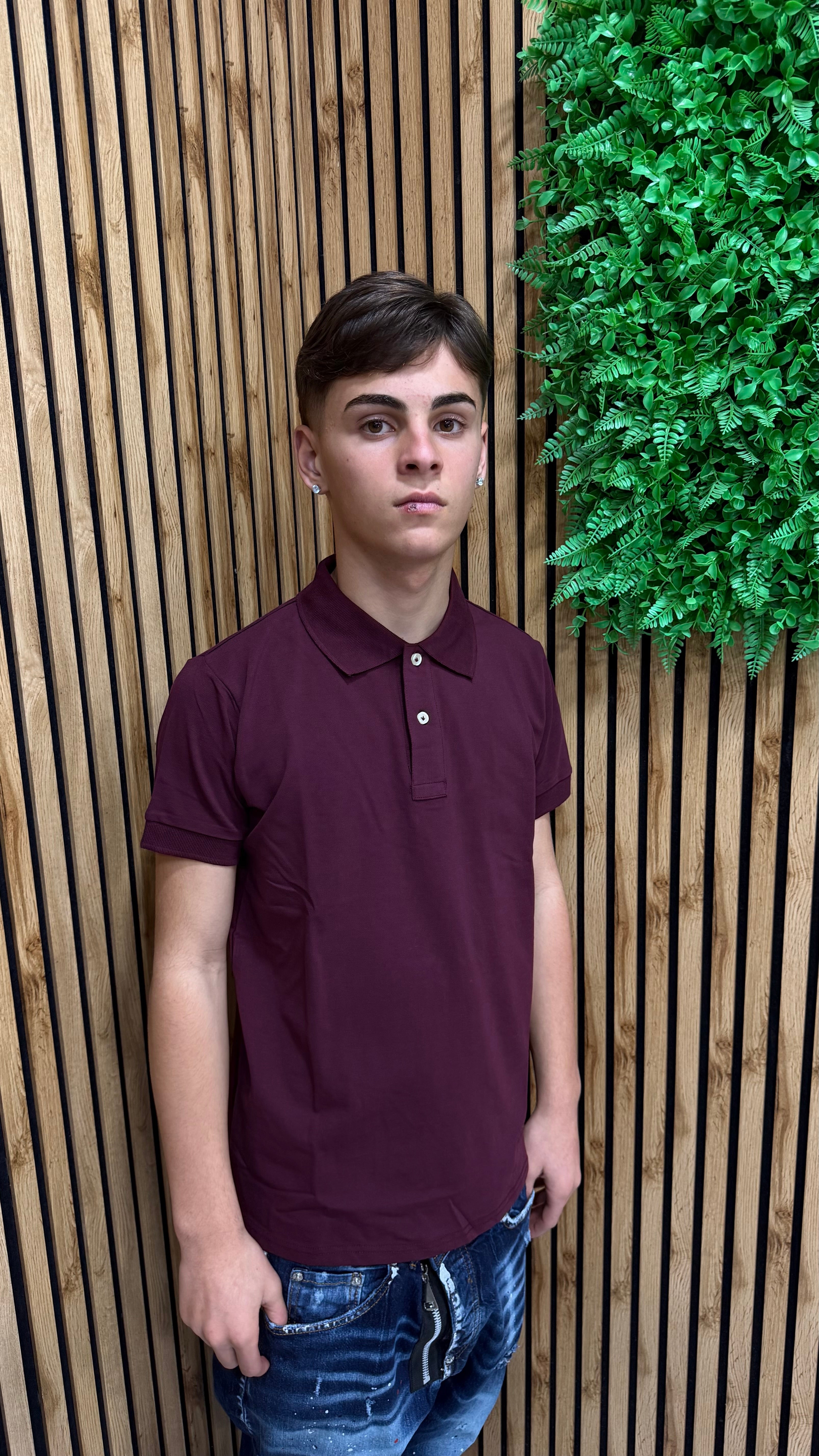 Polo In Cotone Slim Fit 5 Colori