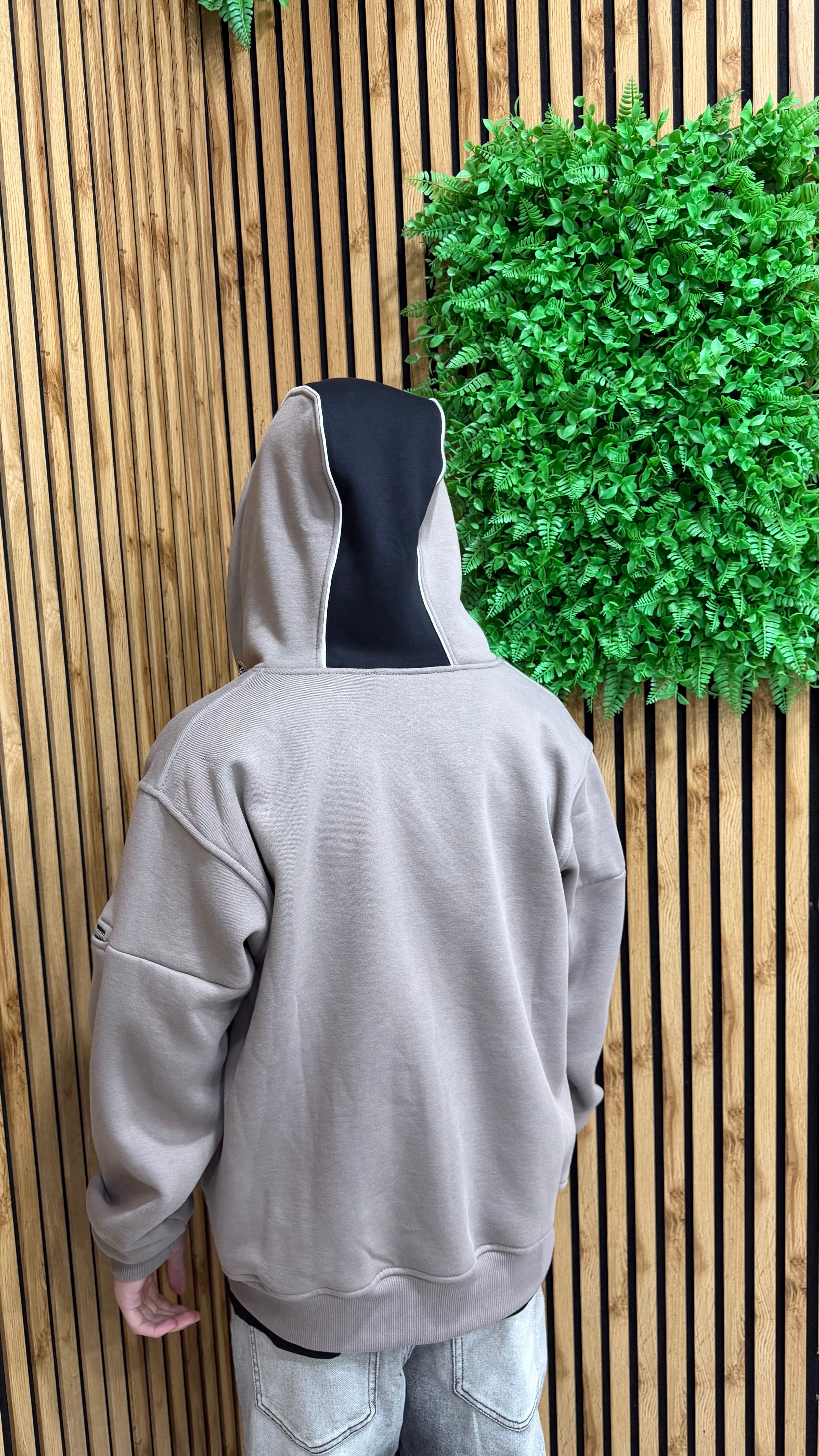 Felpa Multi Zip JM Premium Quality