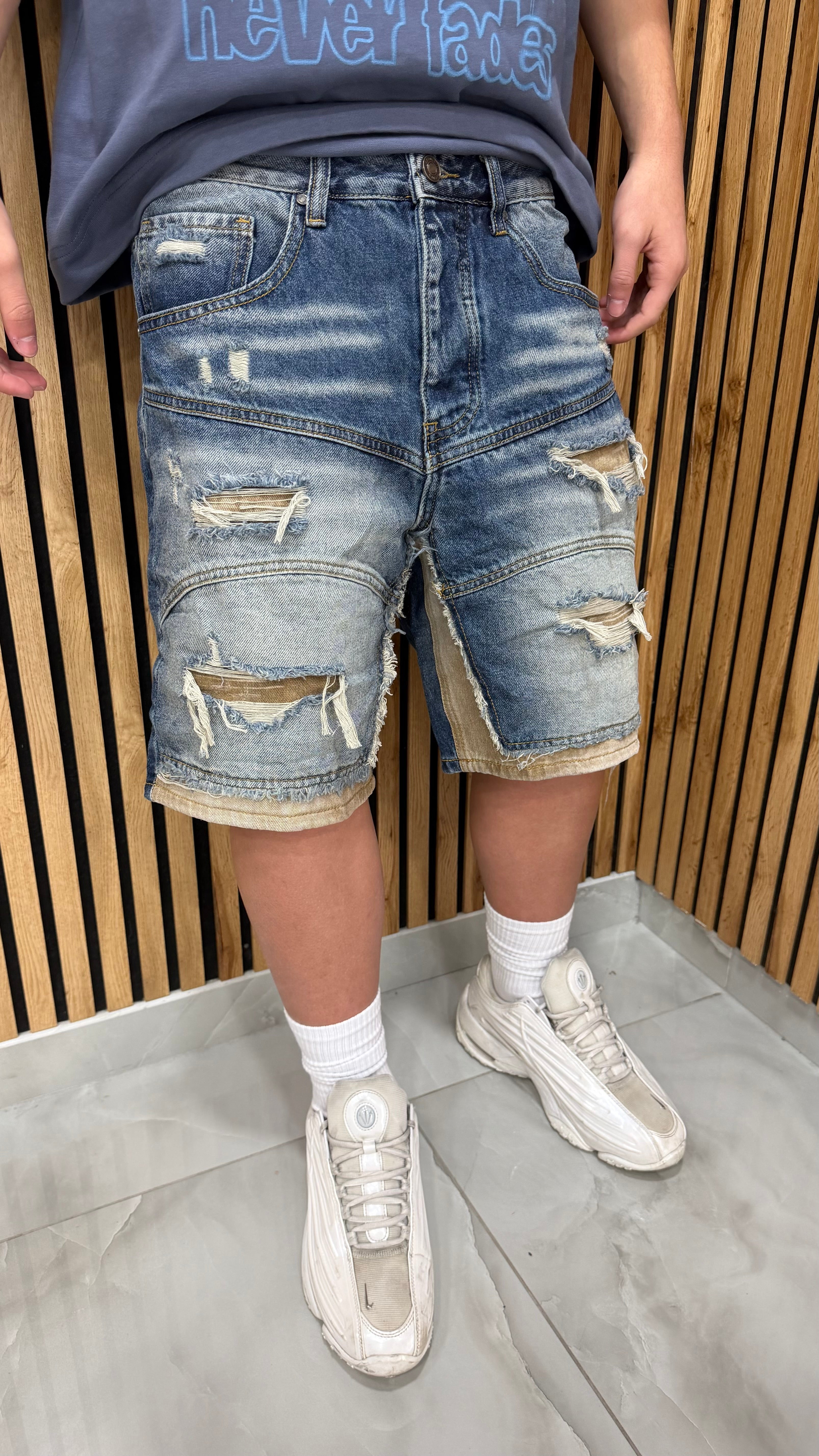 Jeans Shorts Denim “Patch”