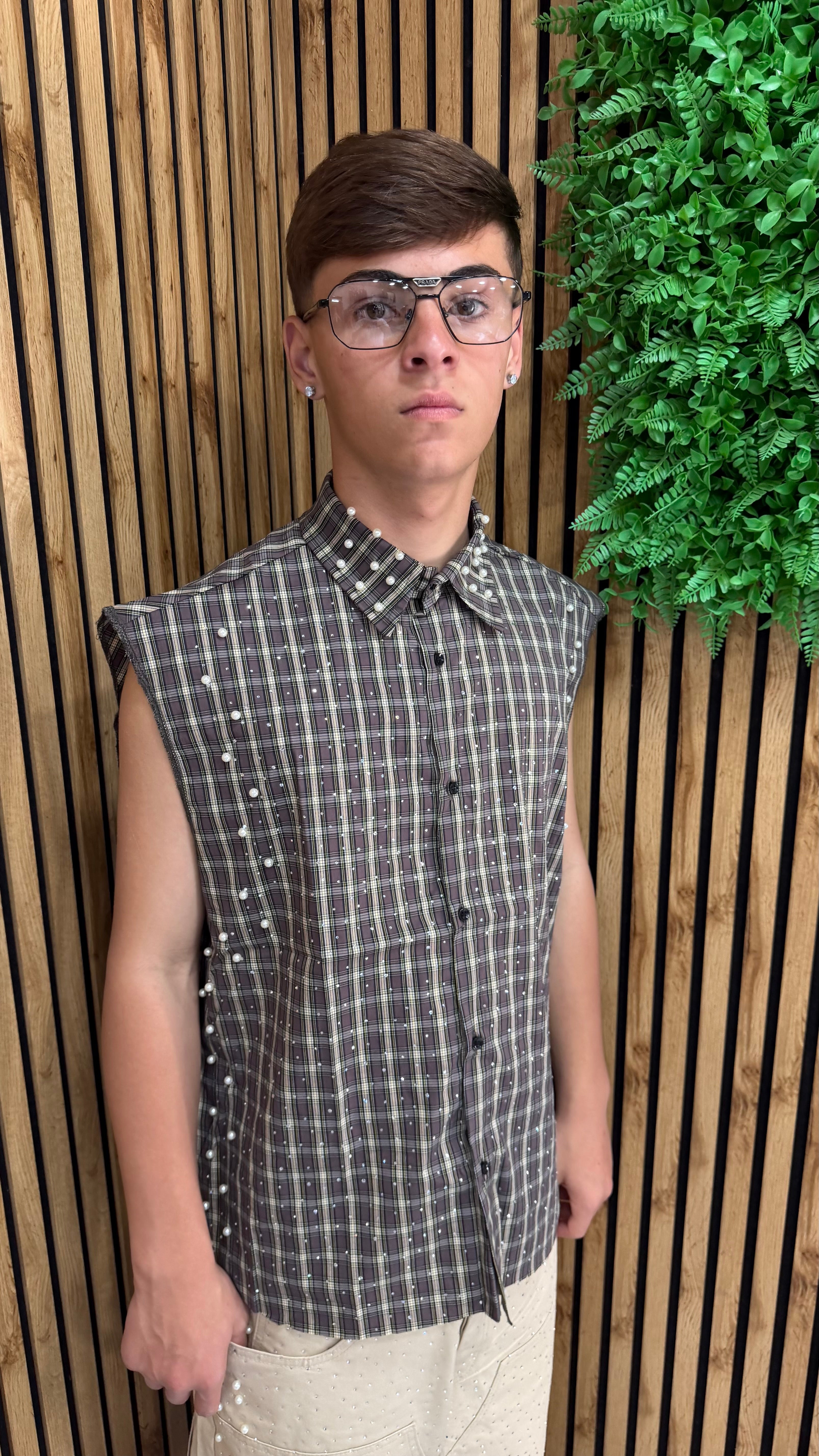 Camicia Smanicata Mood P*per 2 Colori