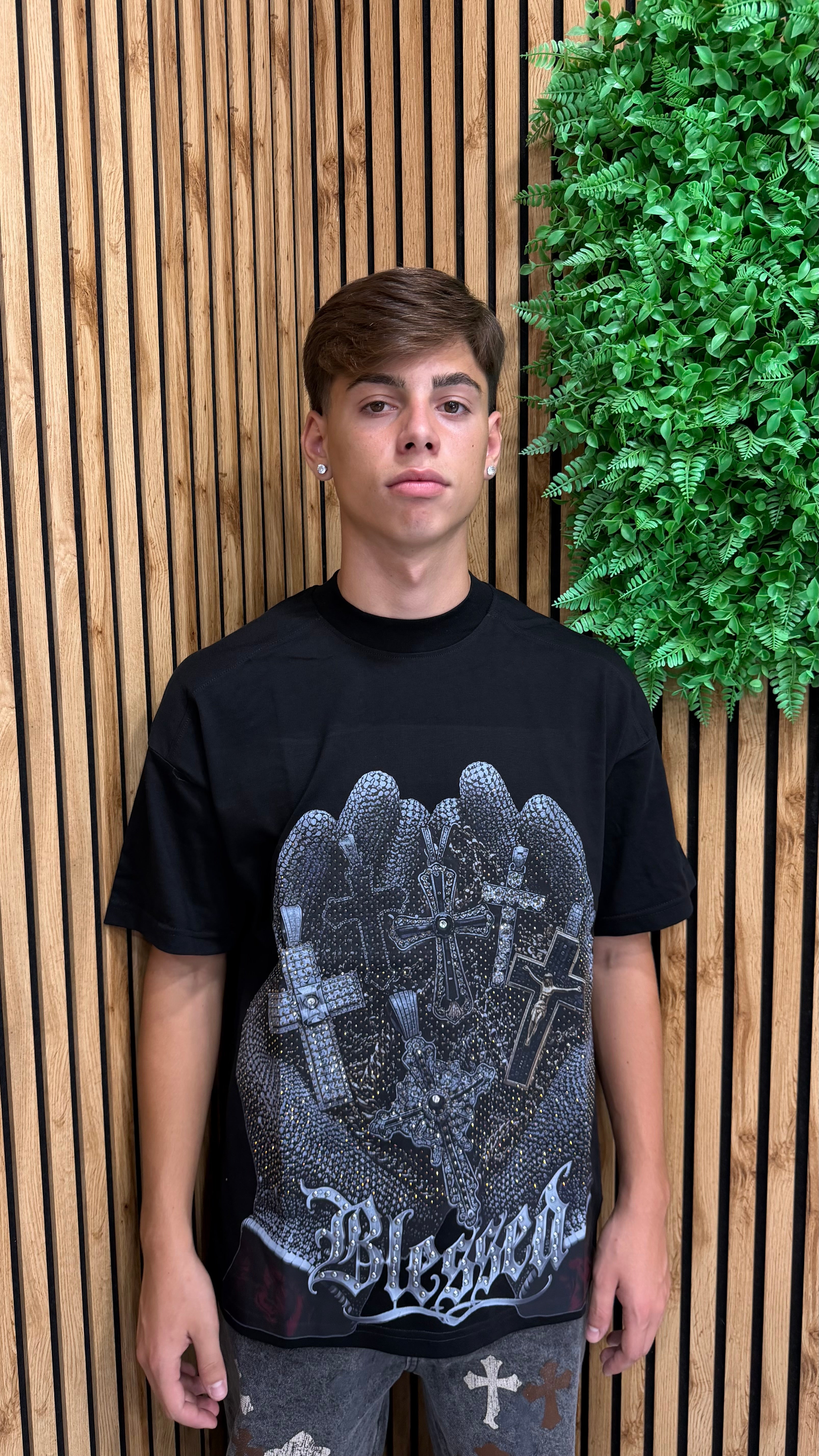 T-Shirt Uomo Blessed 2 Colori Cianotic