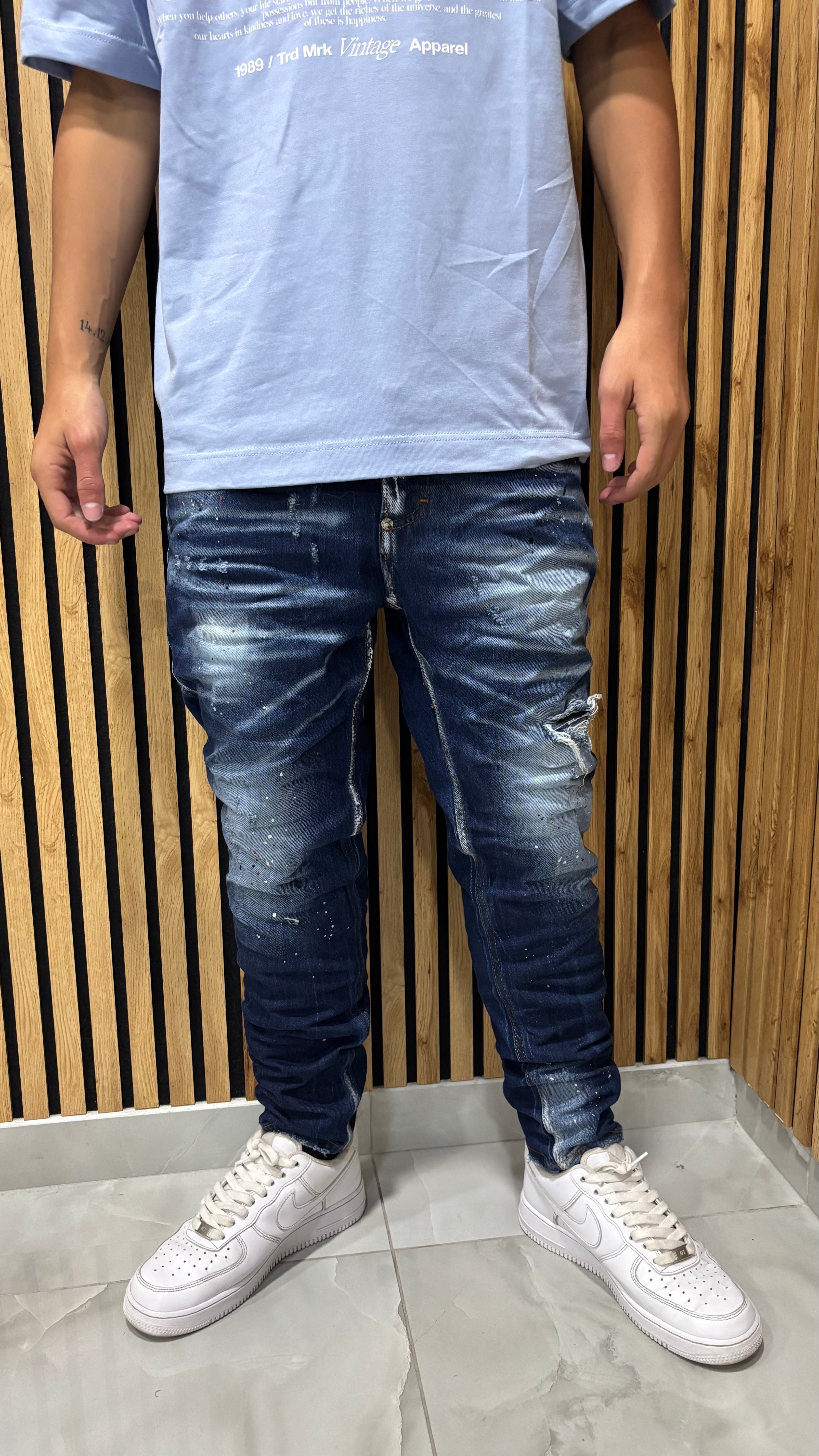 JEANS MOOD DNC OMER Cianotic
