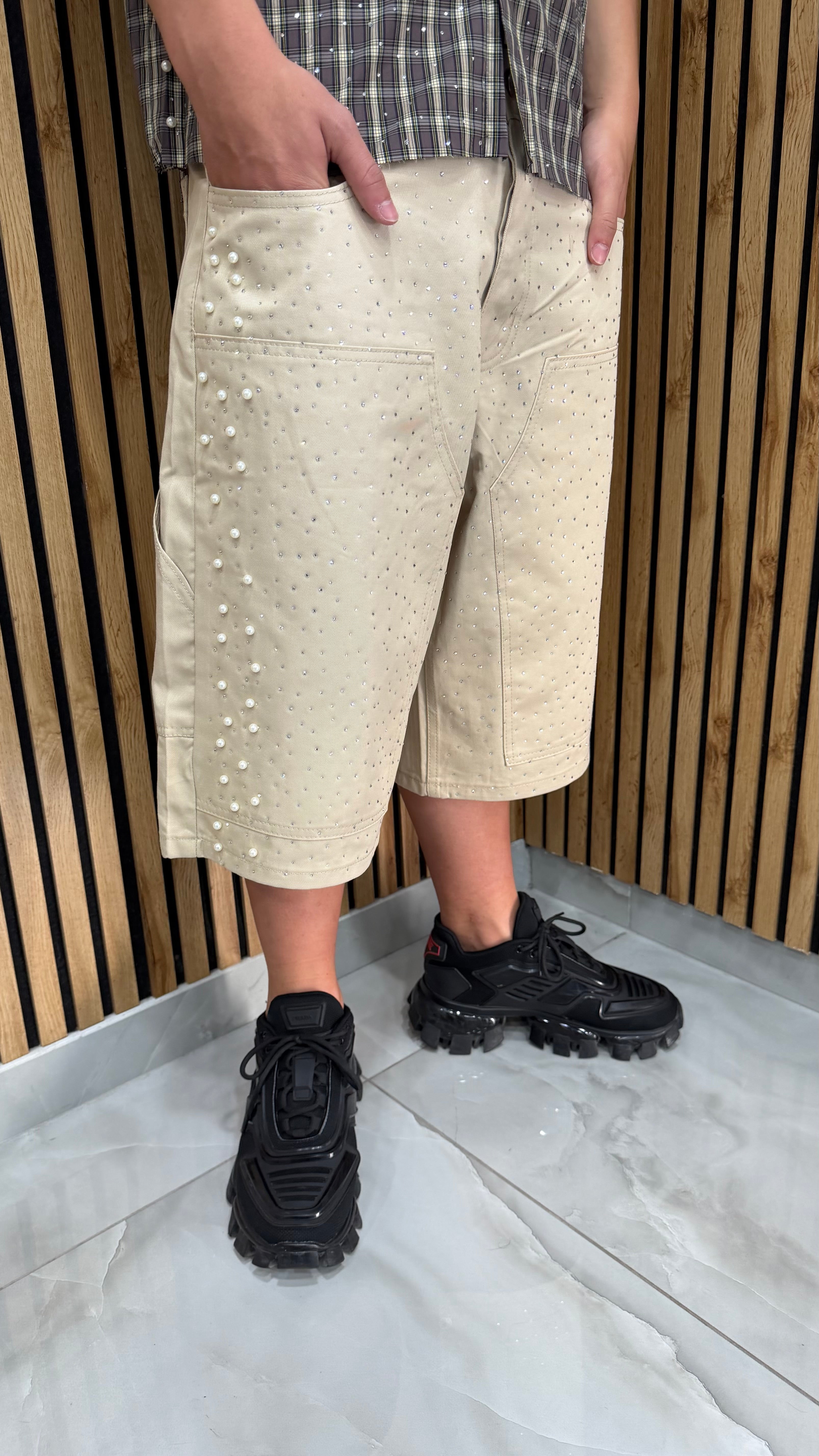 Jeans Short Mood P*per” 2 Colori