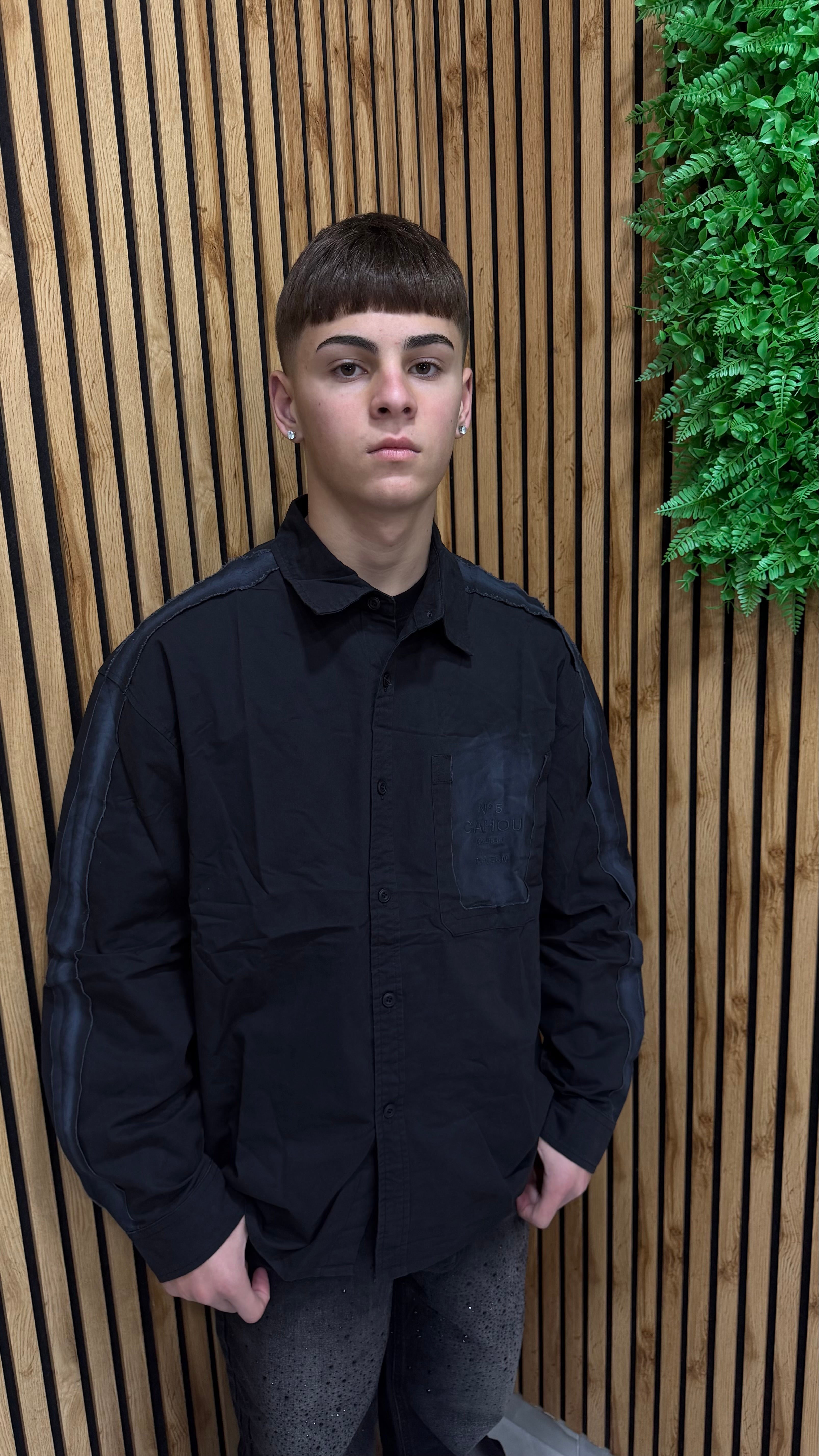 Camicia “Scripture Sfumed” 2 Colori