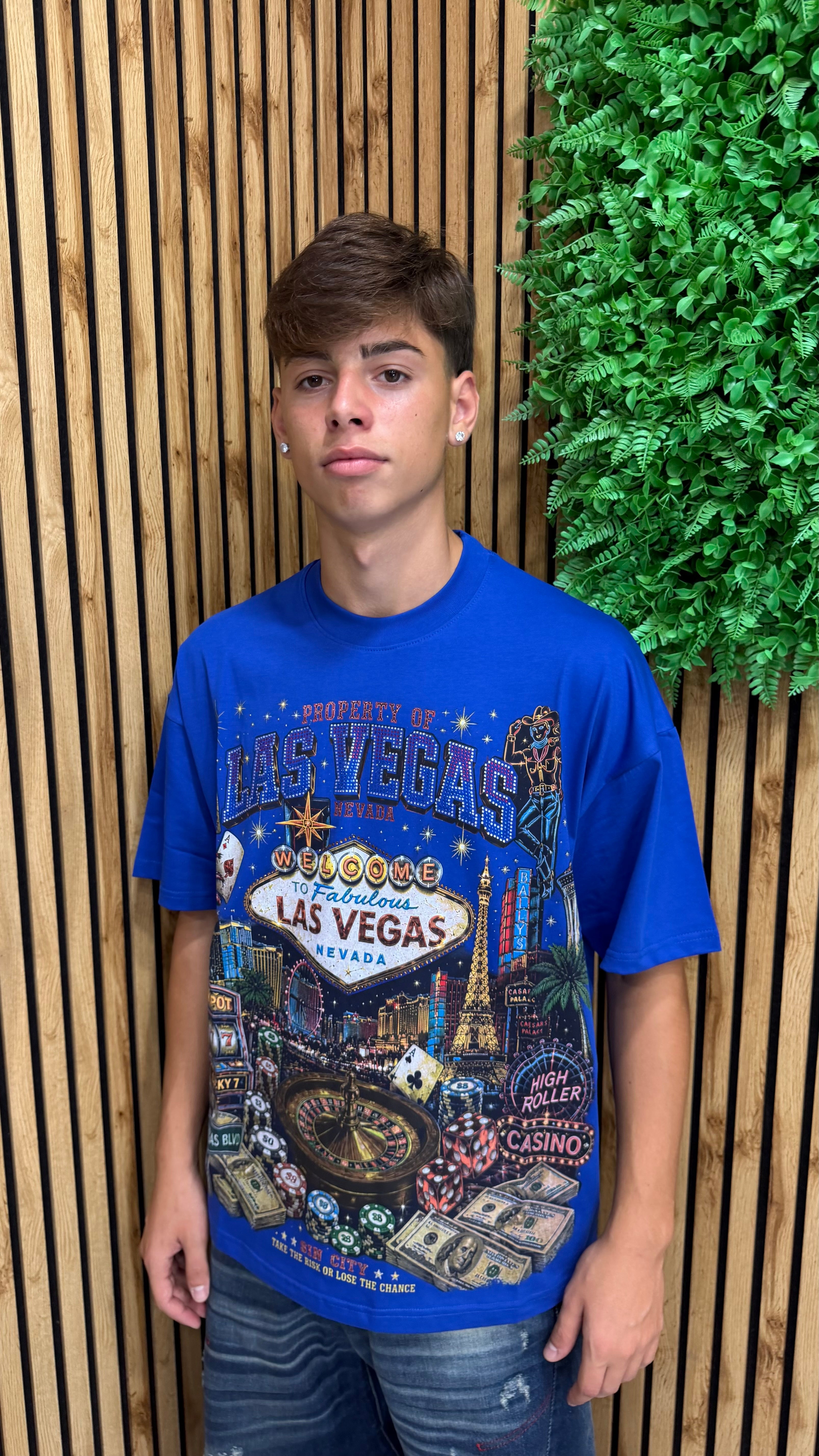 T-Shirt Uomo Las Vegas 3 Colori Cianotic
