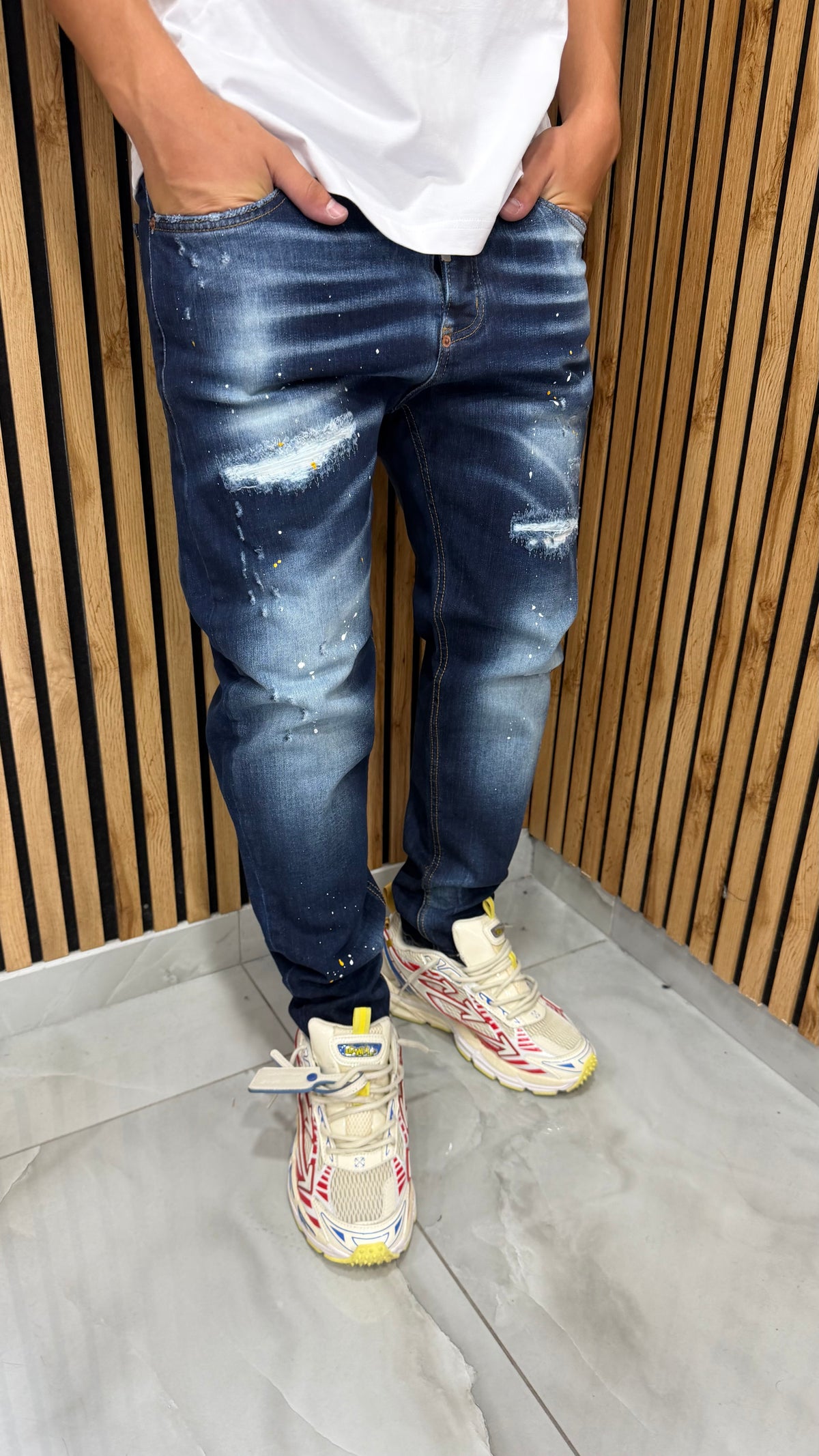 Jeans Uomo Lionel Blue Cianotic