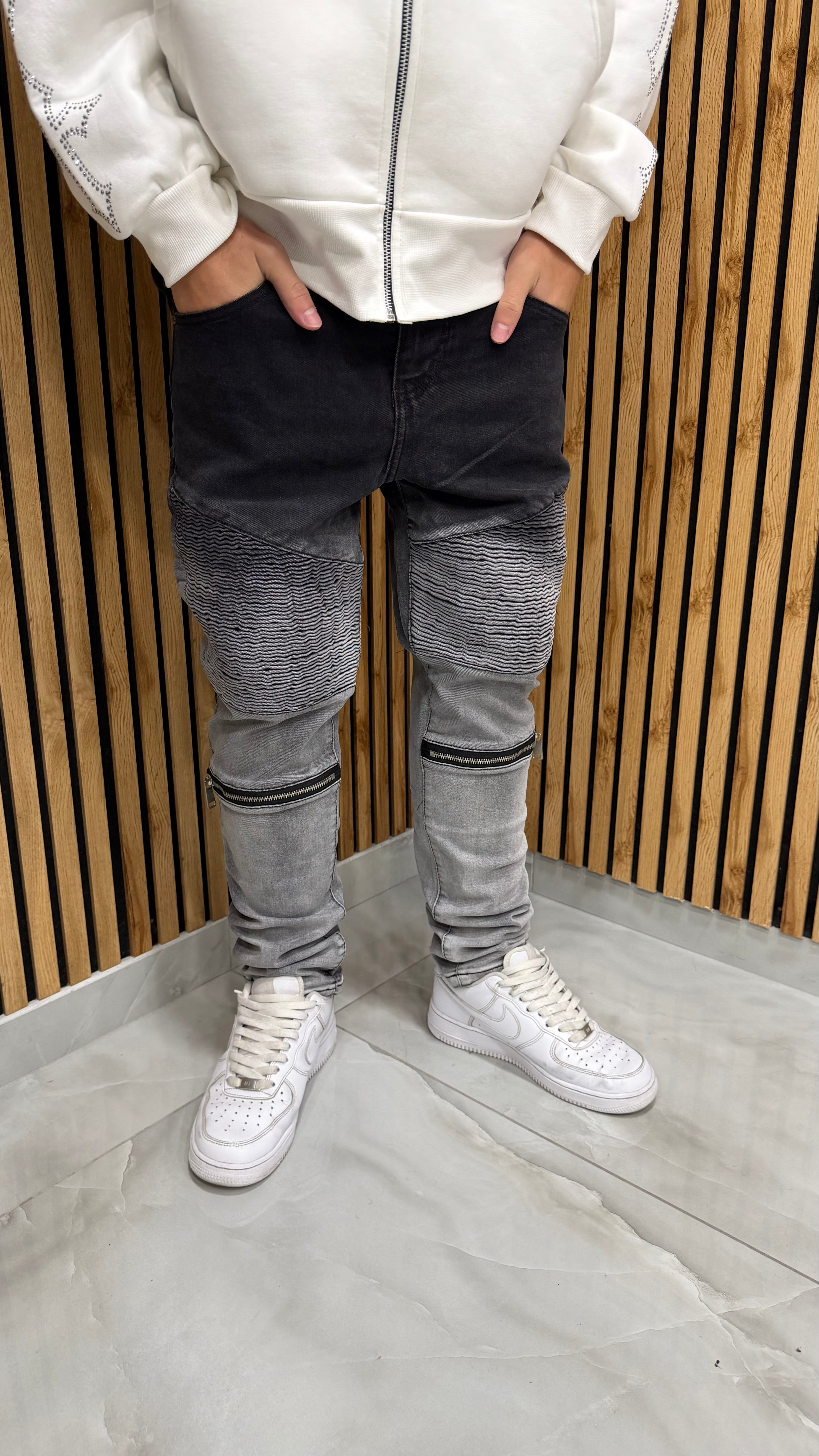 Jeans Skinny “Sfumed” 2 zip