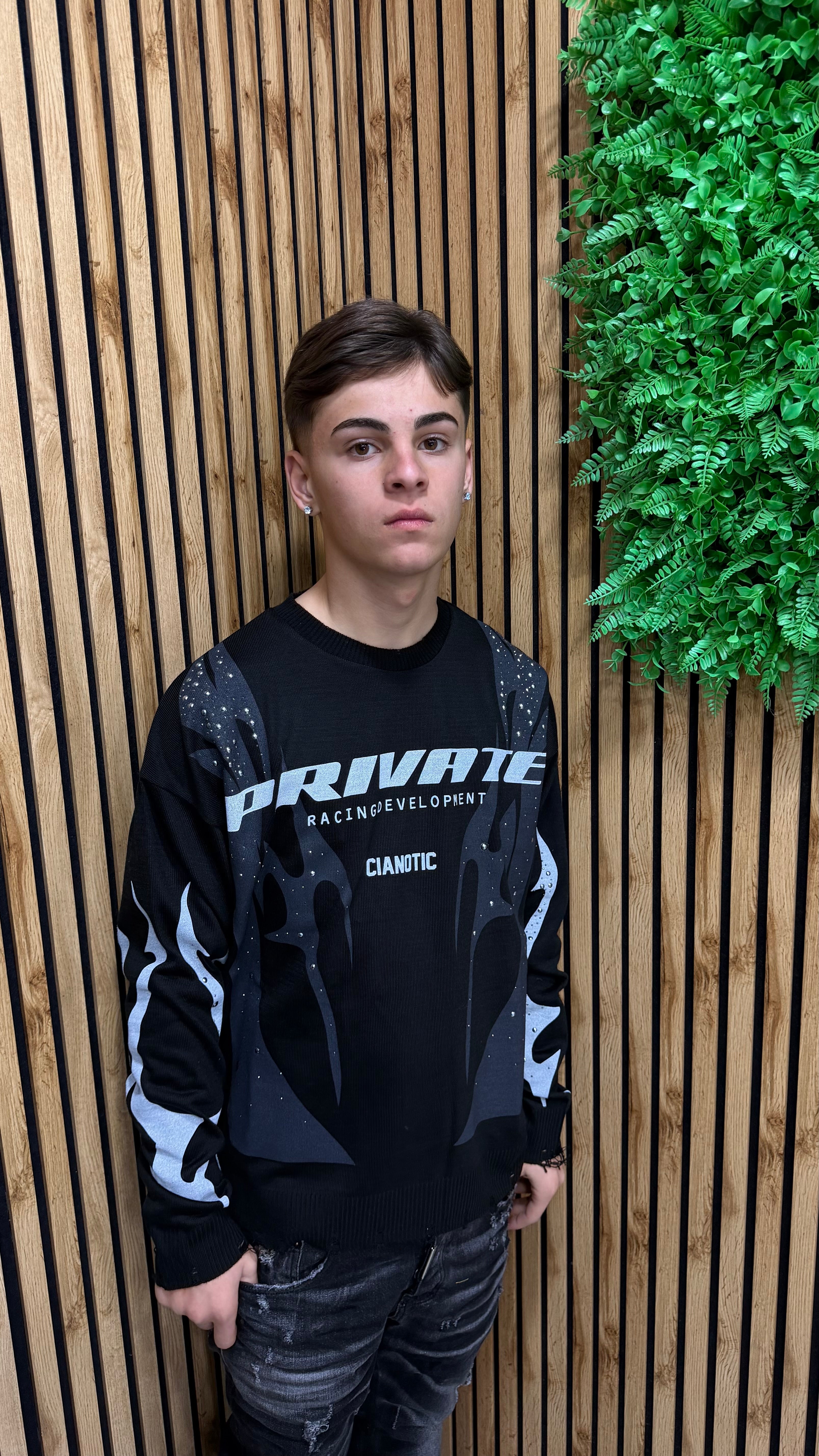 Maglioncino Girocollo Cross Cianotic