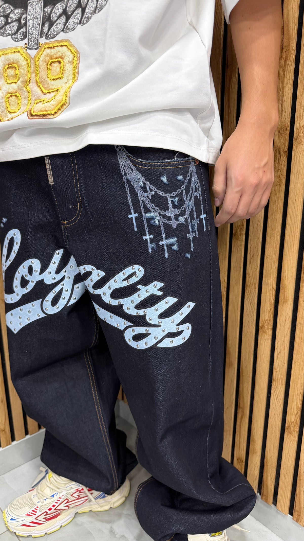 Jeans Uomo “Super Baggy Loyalty Blu” Cianotic