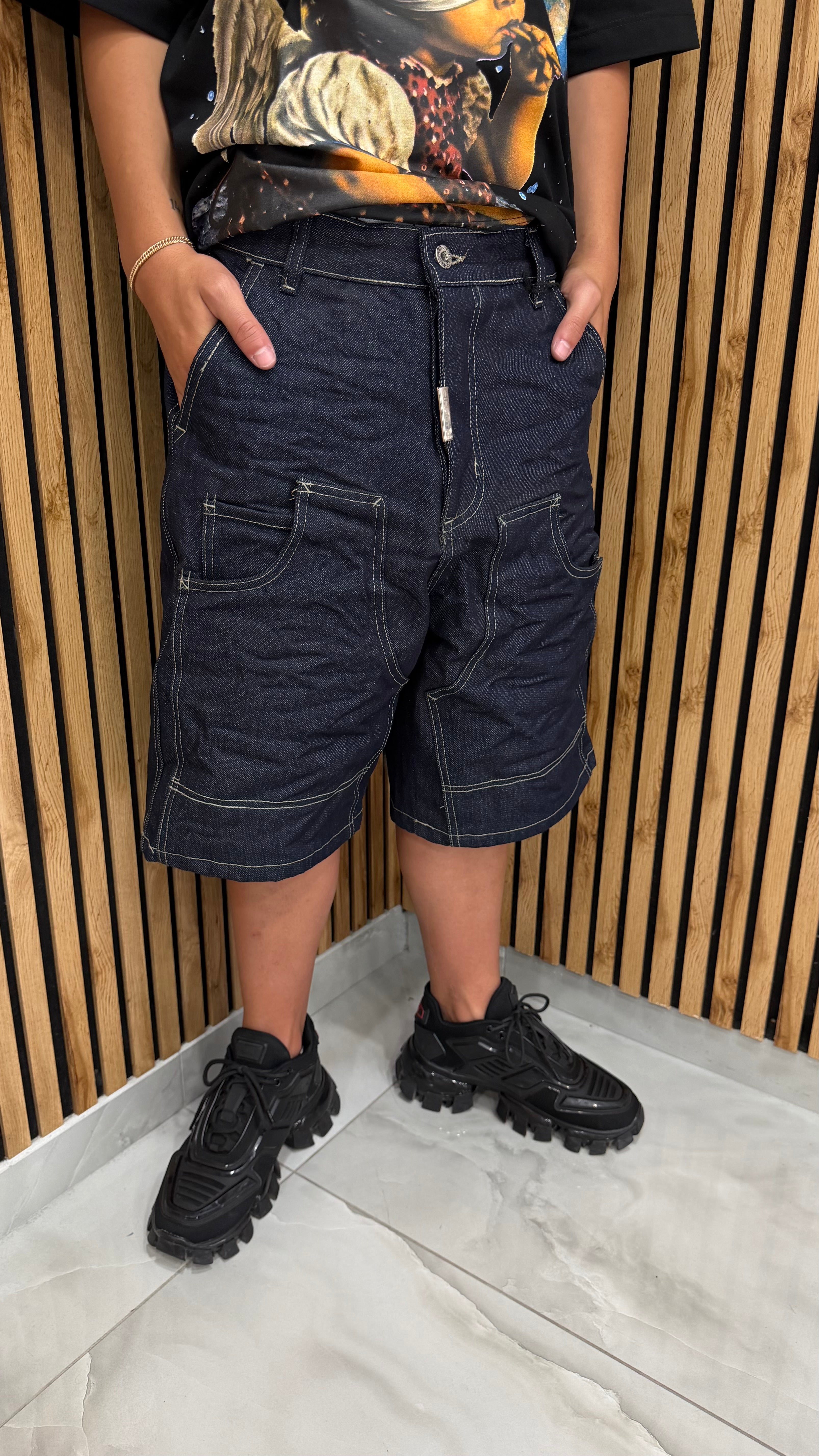 Jeans Short Carpenter 528 Blue