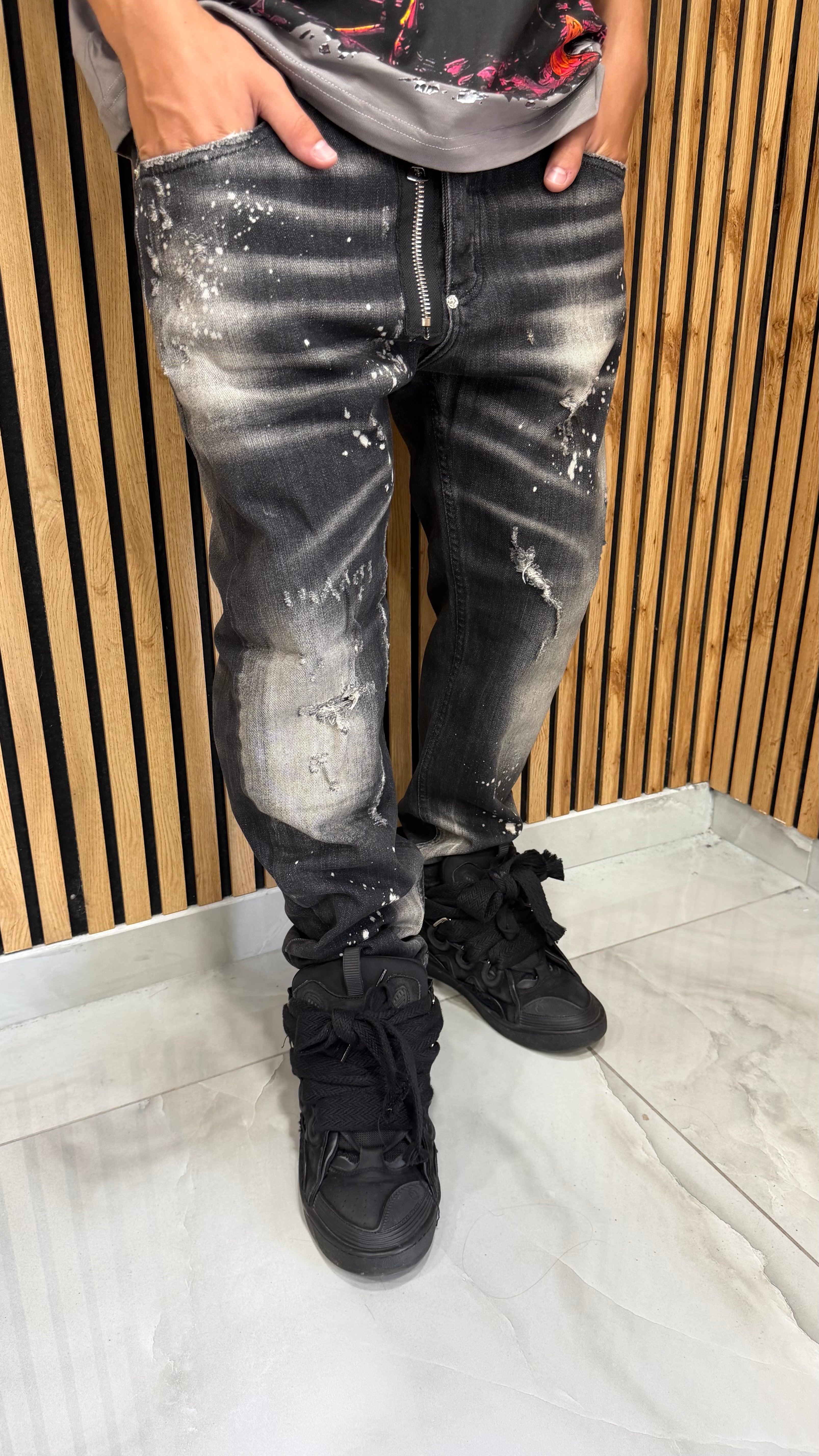 Jeans Uomo Mood DSQ Adam 2 Colori Cianotic