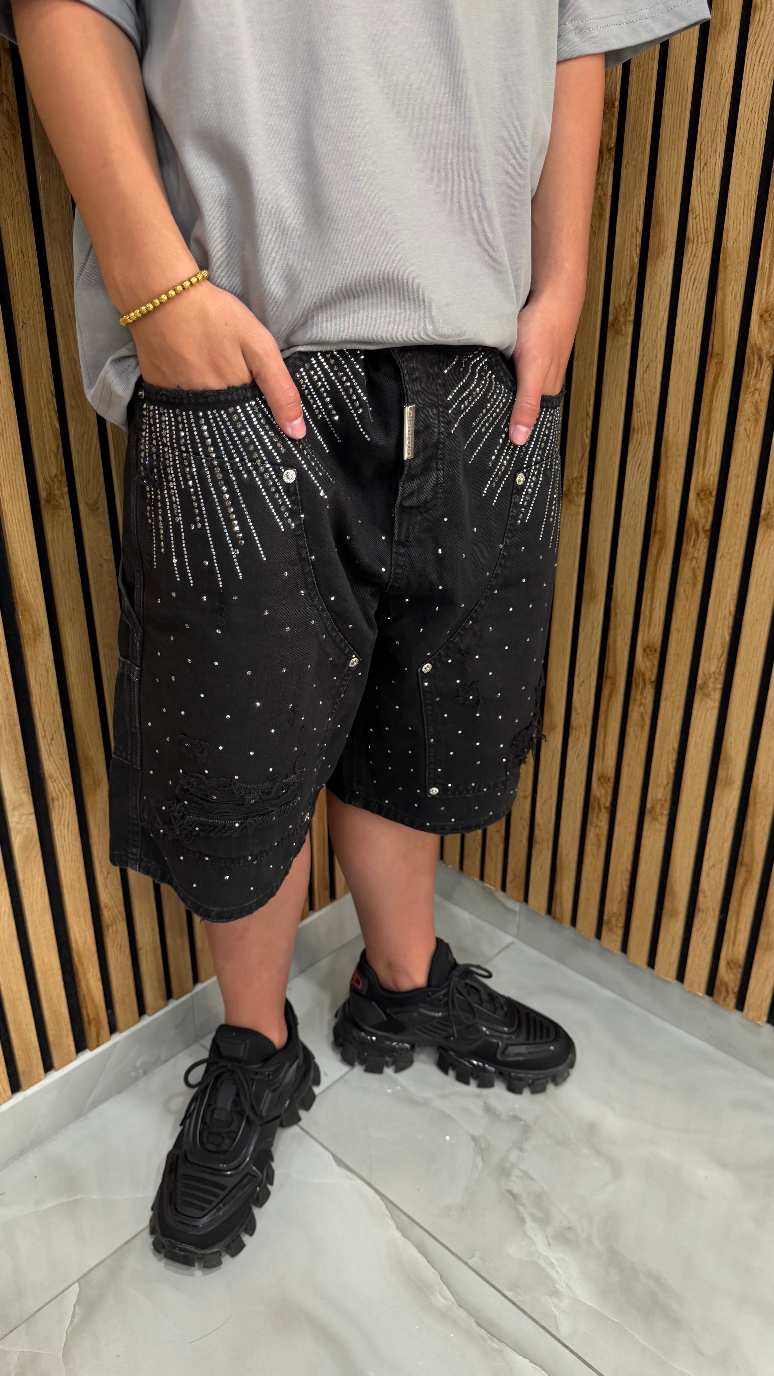 Jeans Short Galaxy Old Carpenter Cianotic