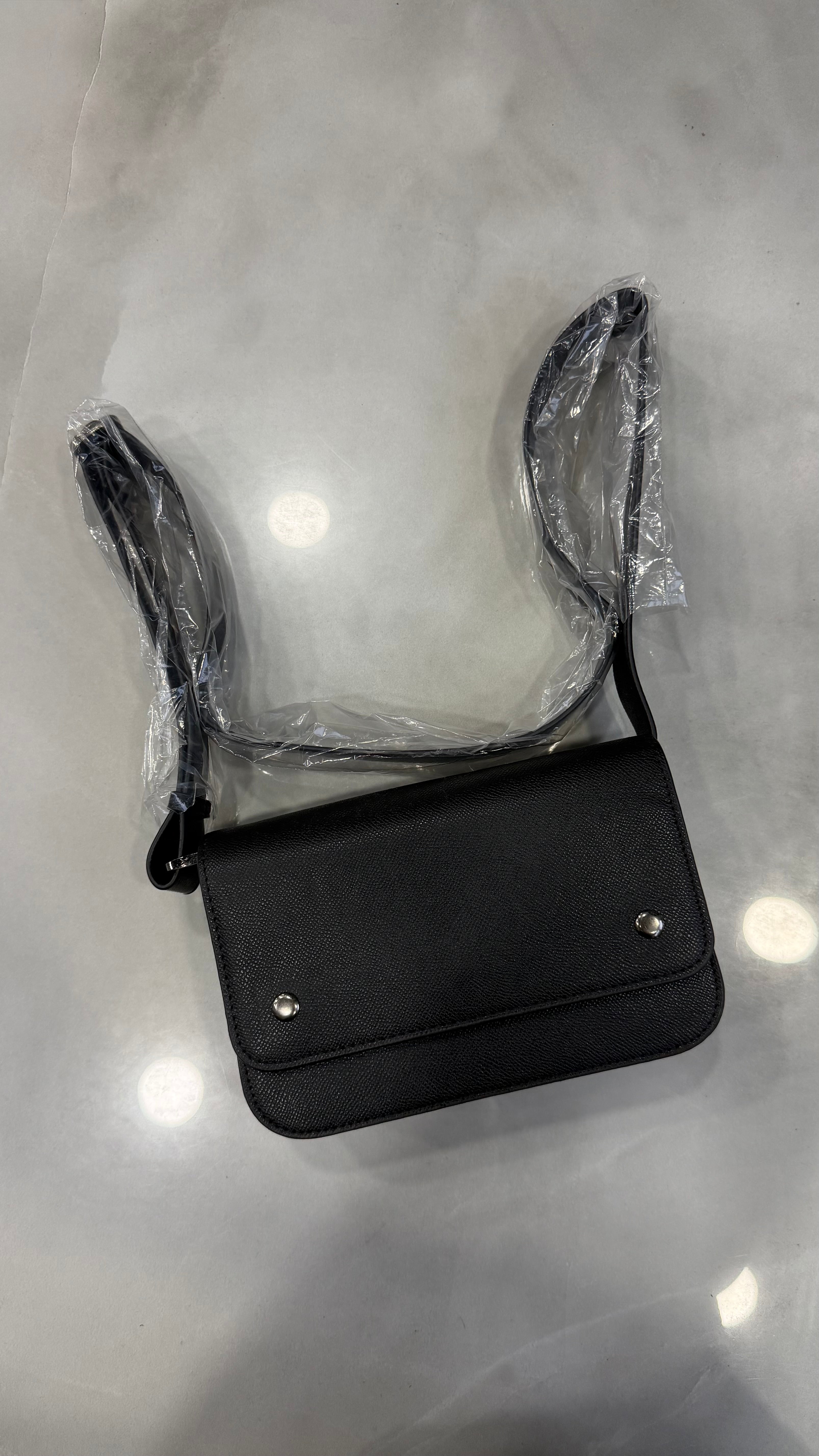 Borsello Uomo Black Essential