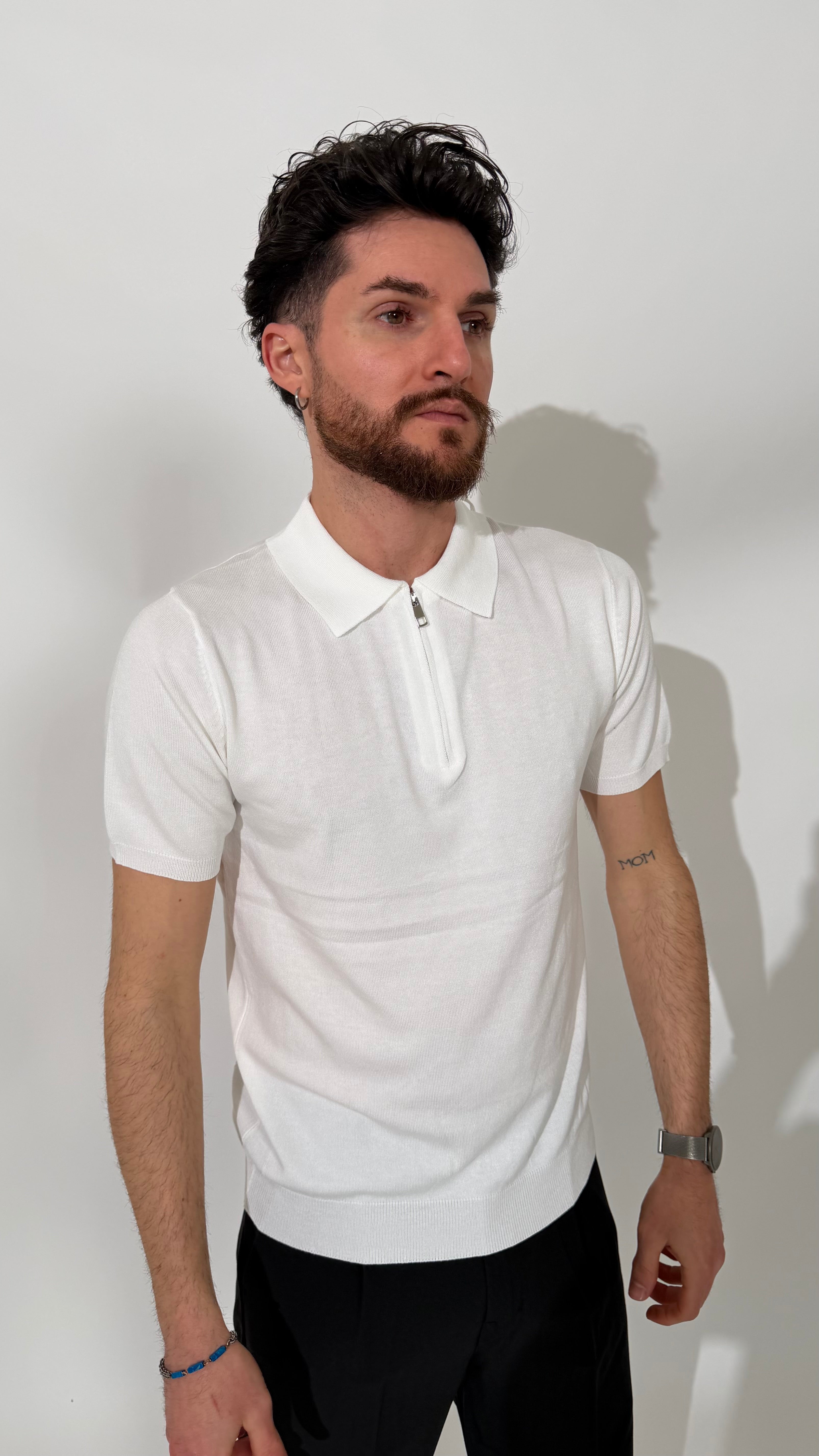 Polo In Filo Zip 6 Colori