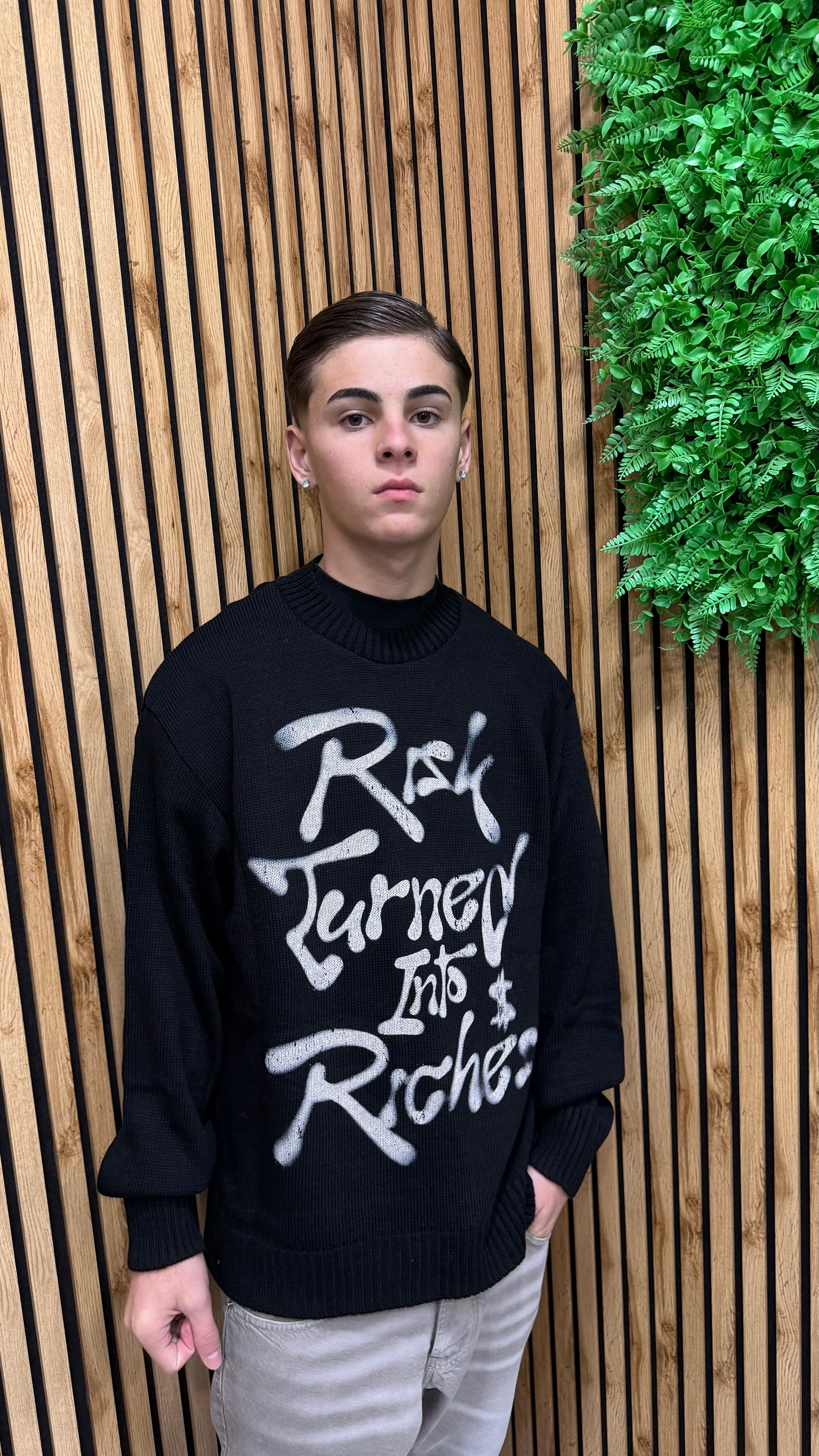 Maglione Girocollo “Risk”