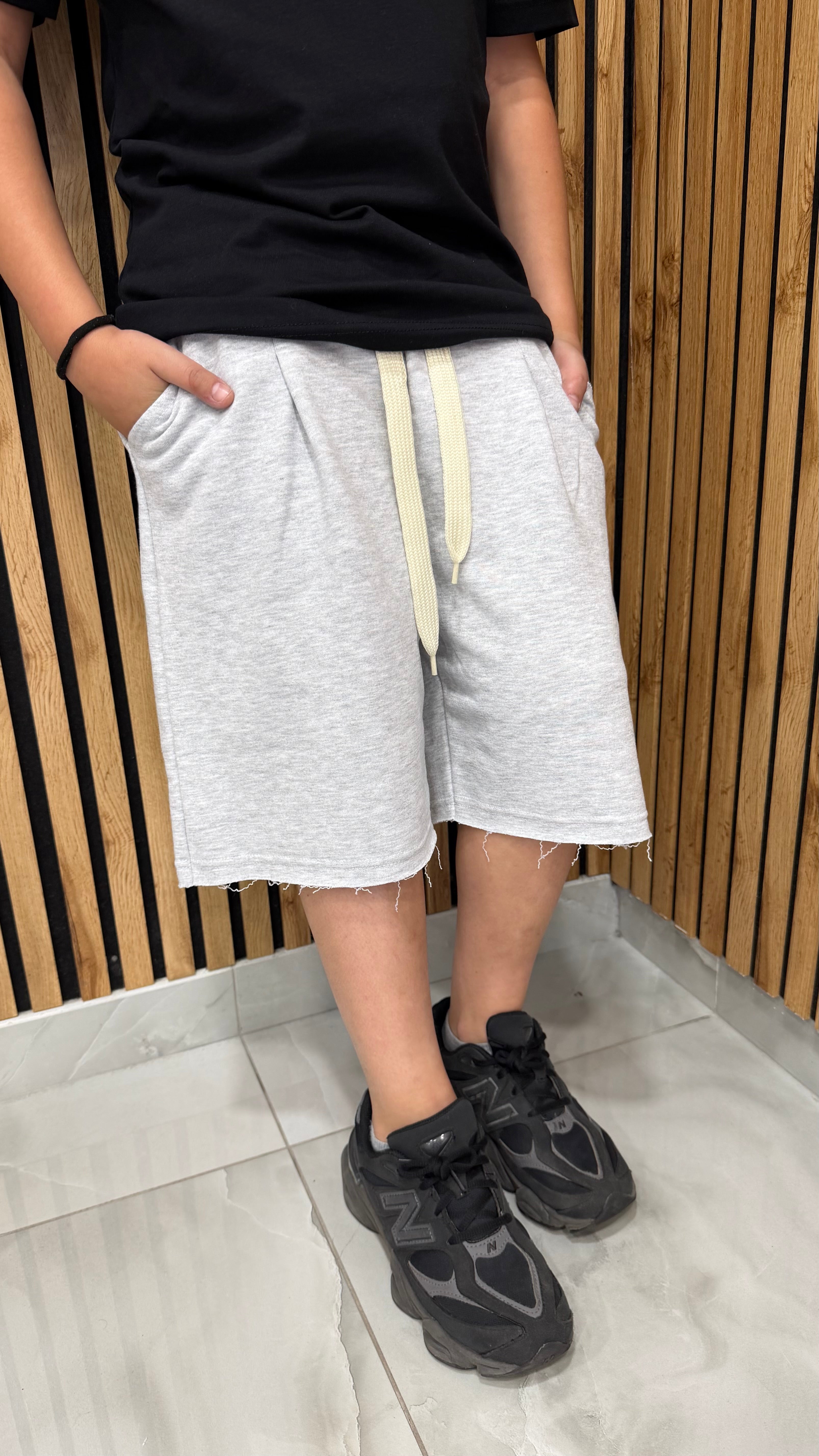 Shorts “Taglio Vivo” Cianotic 3 Colori Junior