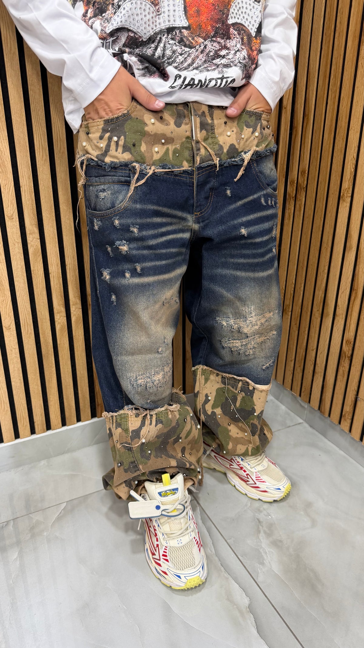Jeans Uomo Superbaggy 07 Blu Cianotic