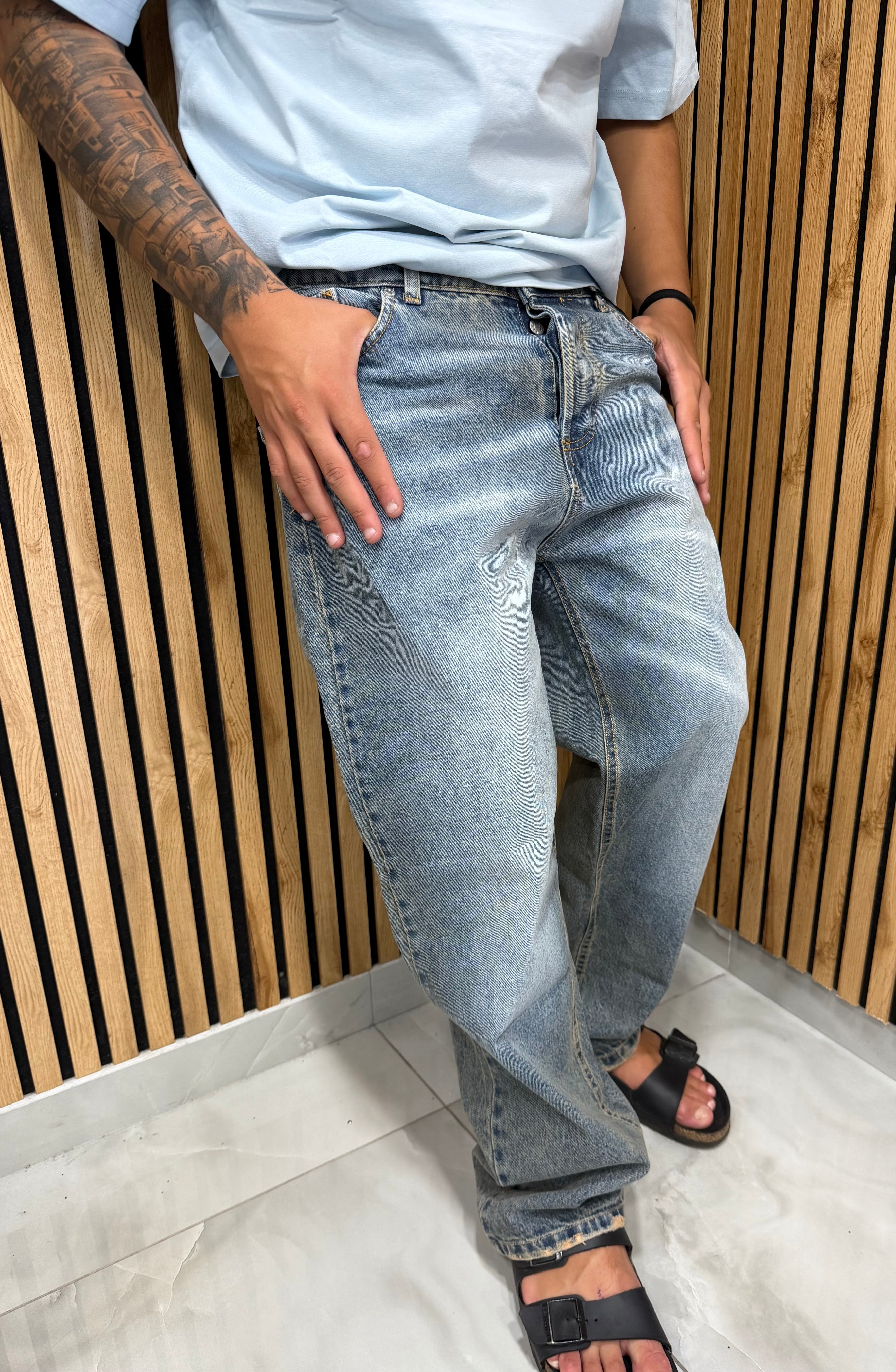Jeans Baggy “Vintage” Blue