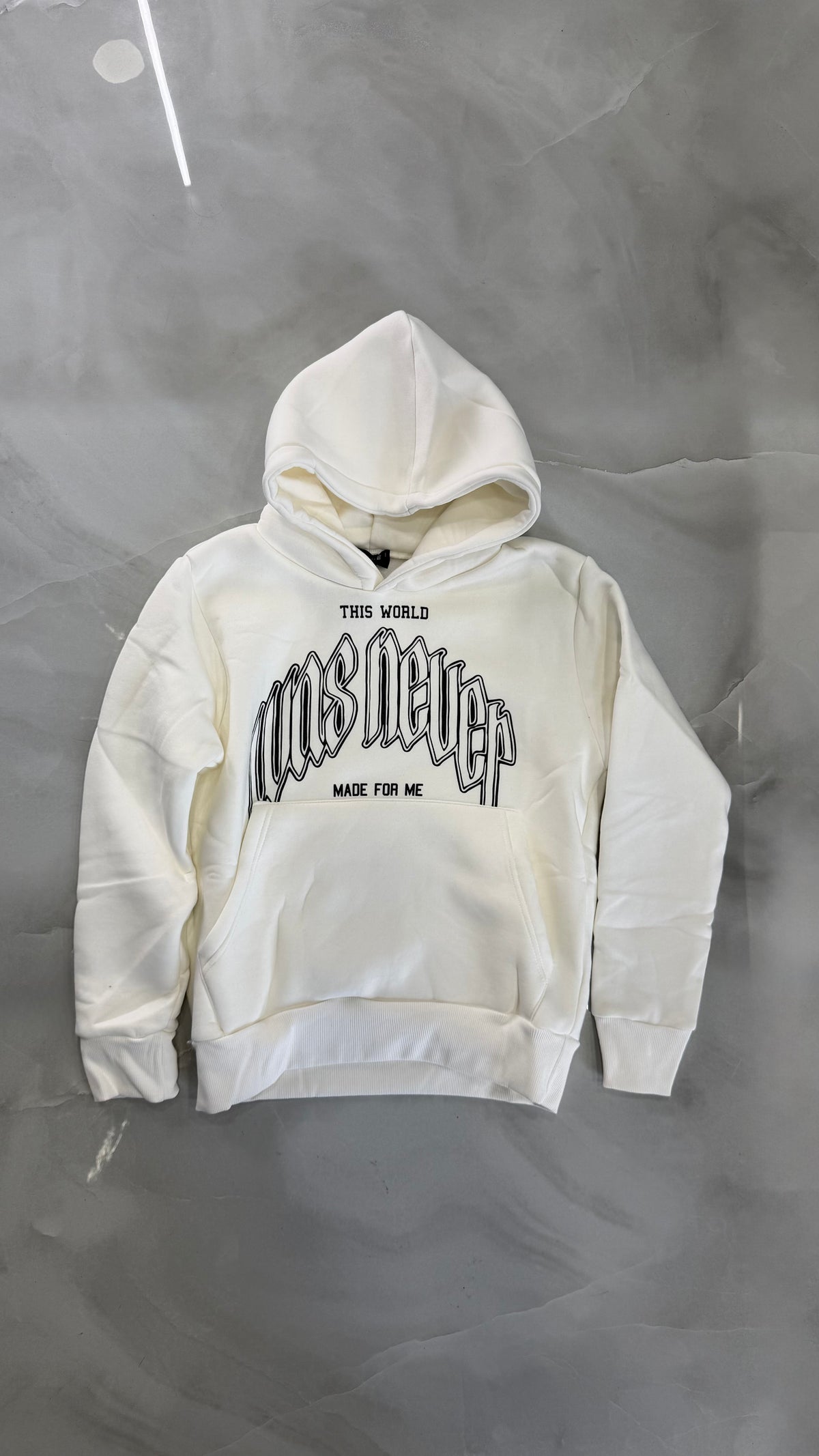 Felpa Junior “Was Never” 2 Colori