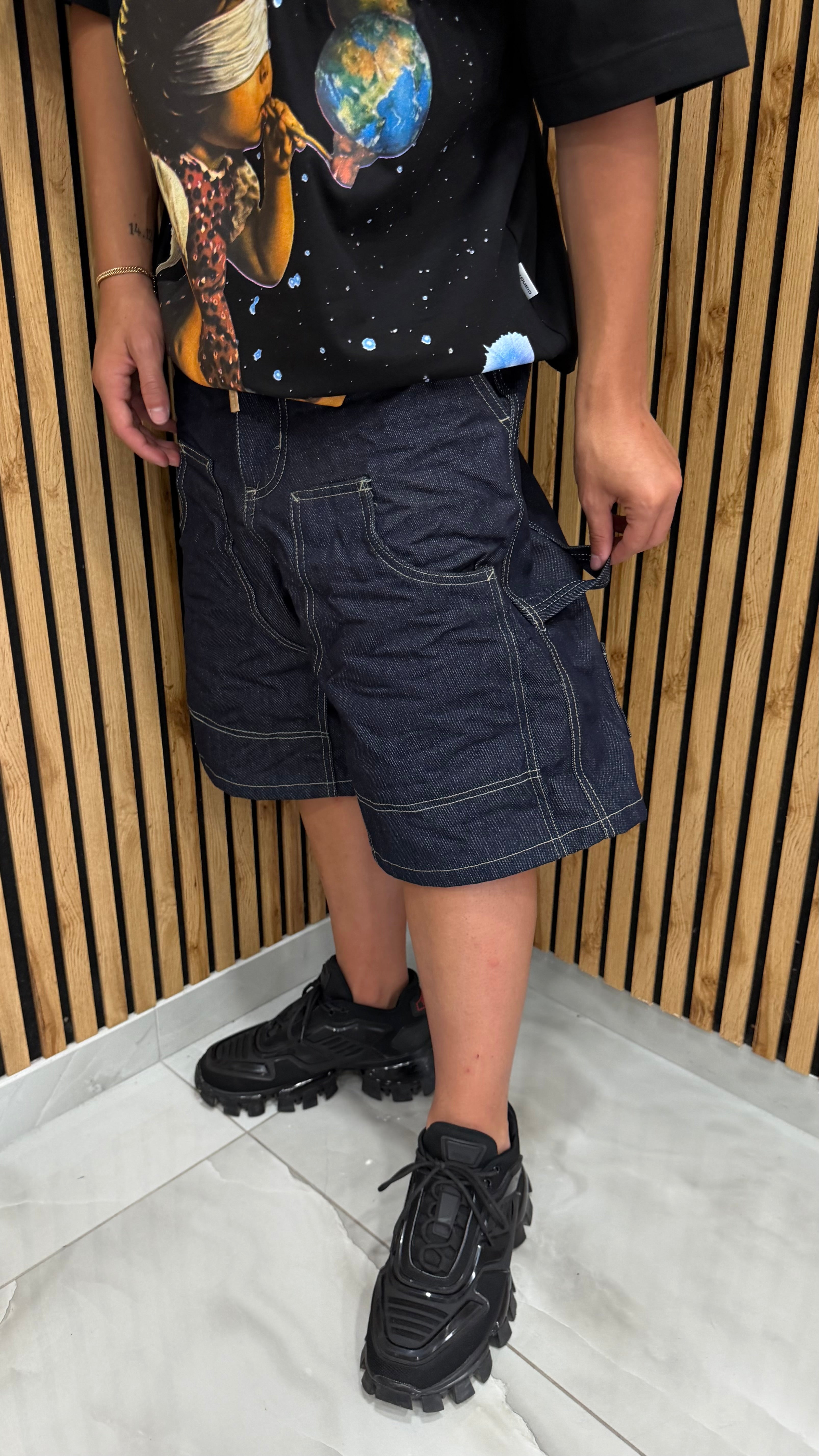 Jeans Short Carpenter 528 Blue