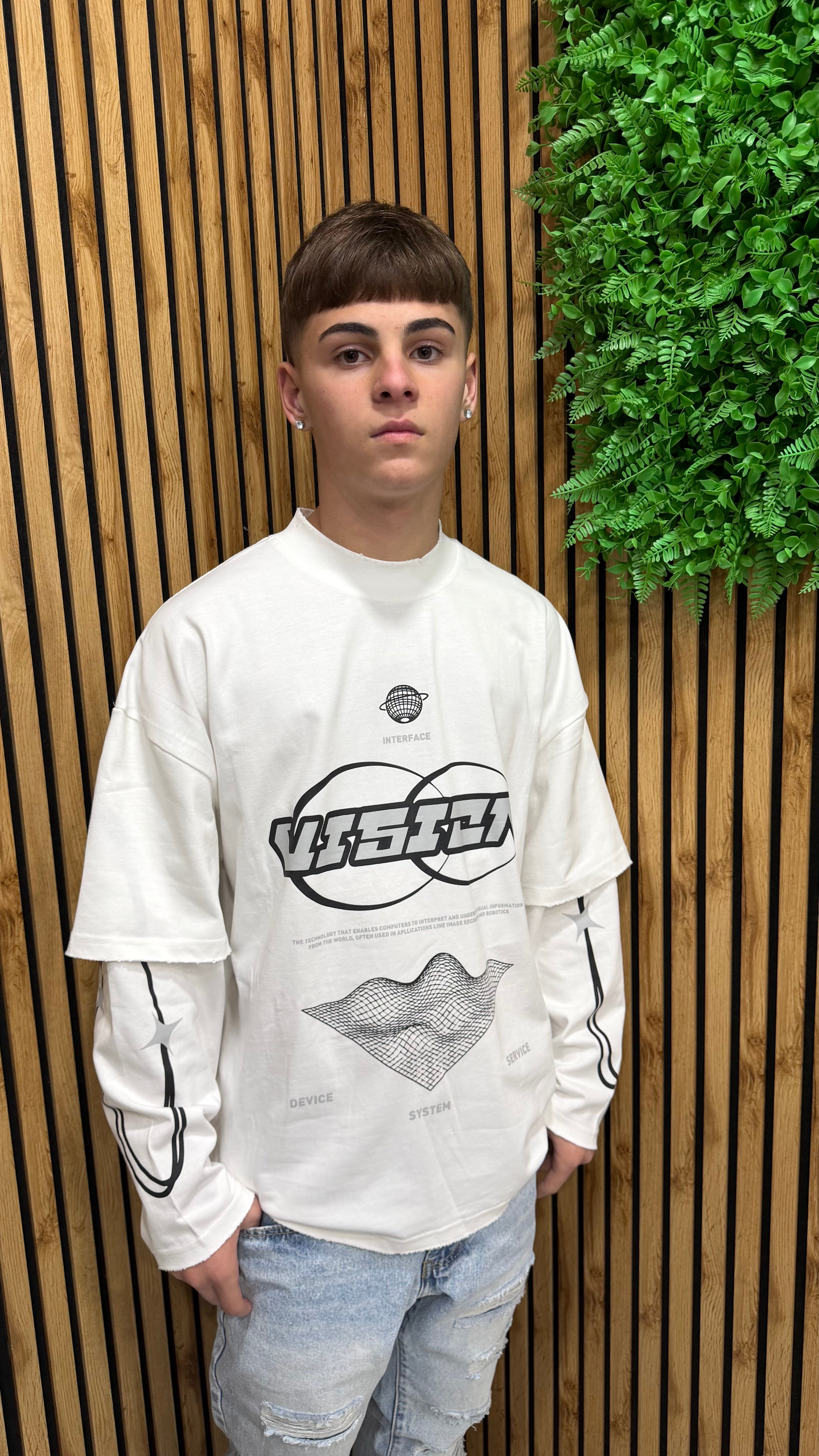 T-Shirt Long Sleeve “Vision” 2 Colori