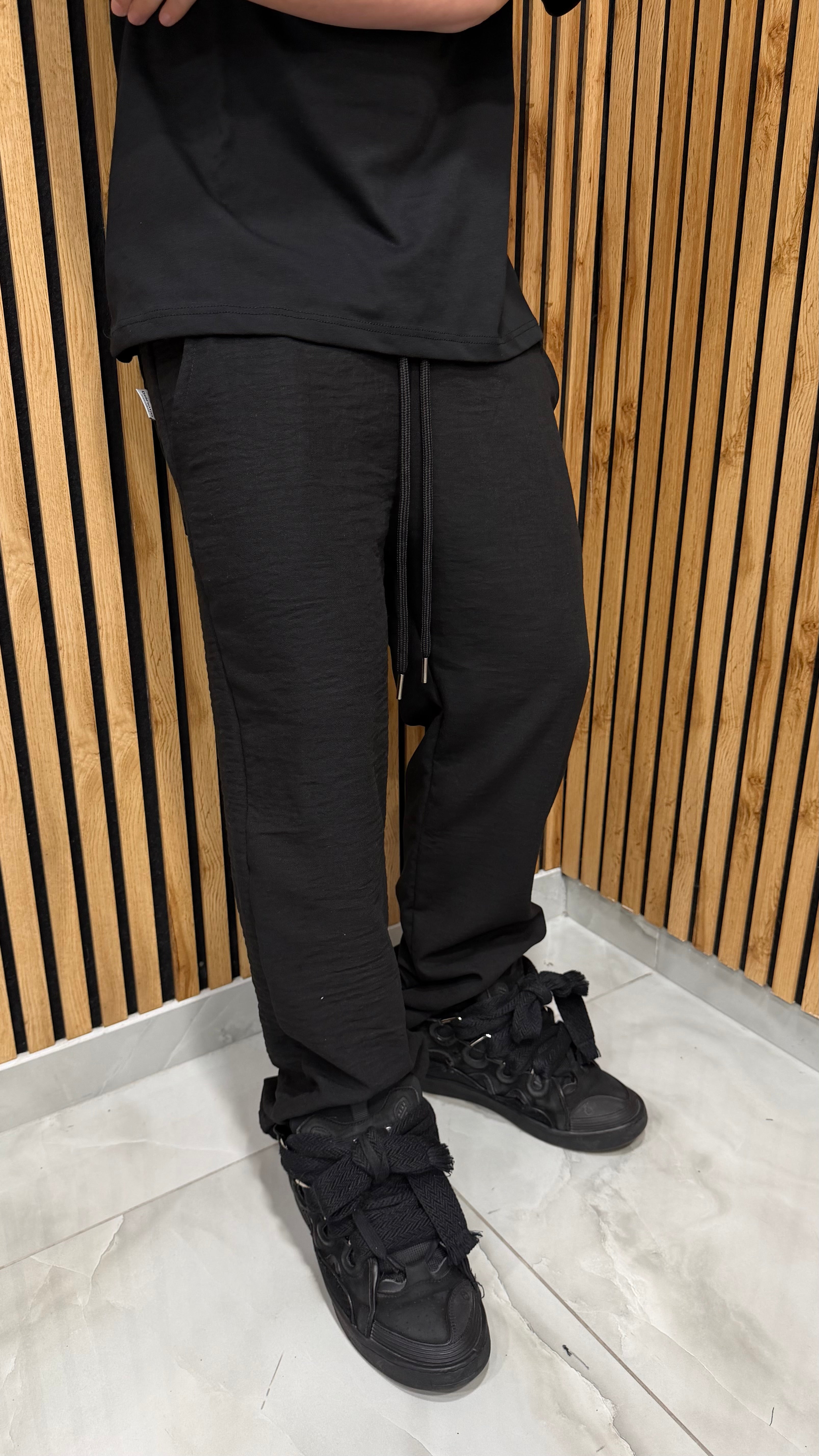 Pantalone Baggy Lino Cianotic 3 Colori