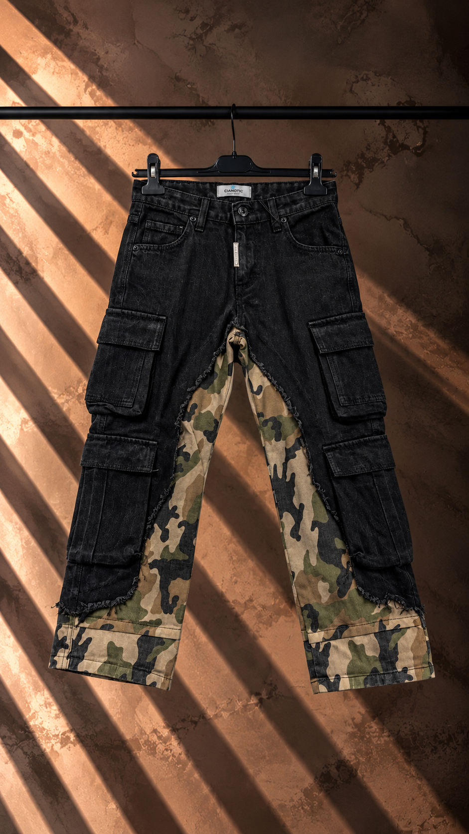 Jeans Junior Baggy Cargo 553 Army