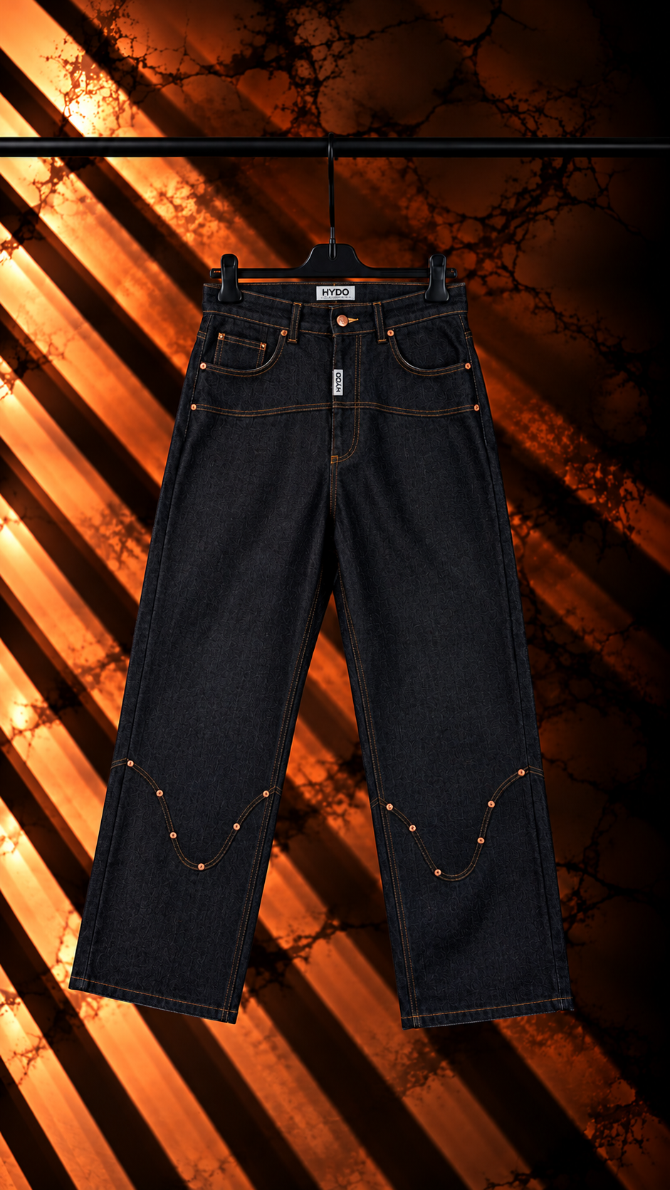 Jeans Uomo Baggy “New River” Denim HYDO