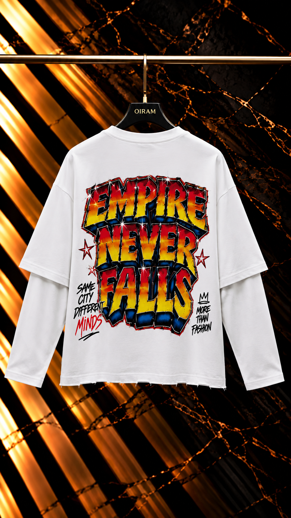 Long Sleeves Uomo “Street Empire” 2 Colori Cianotic