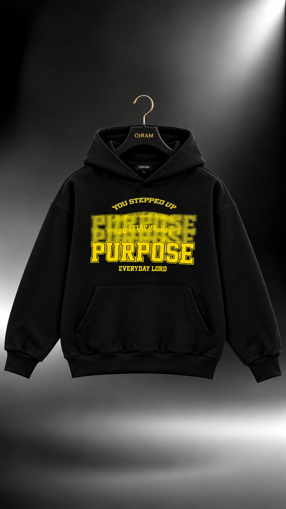Felpa Junior “Purpose Yellow”