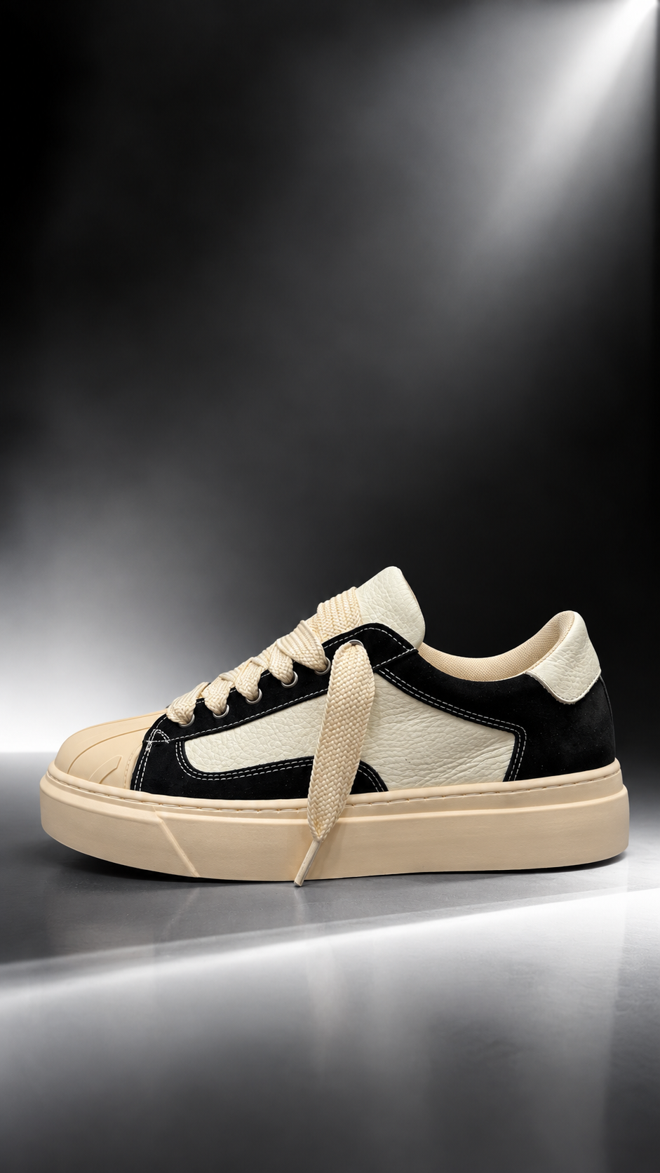 Sneakers Uomo “Cream Black”