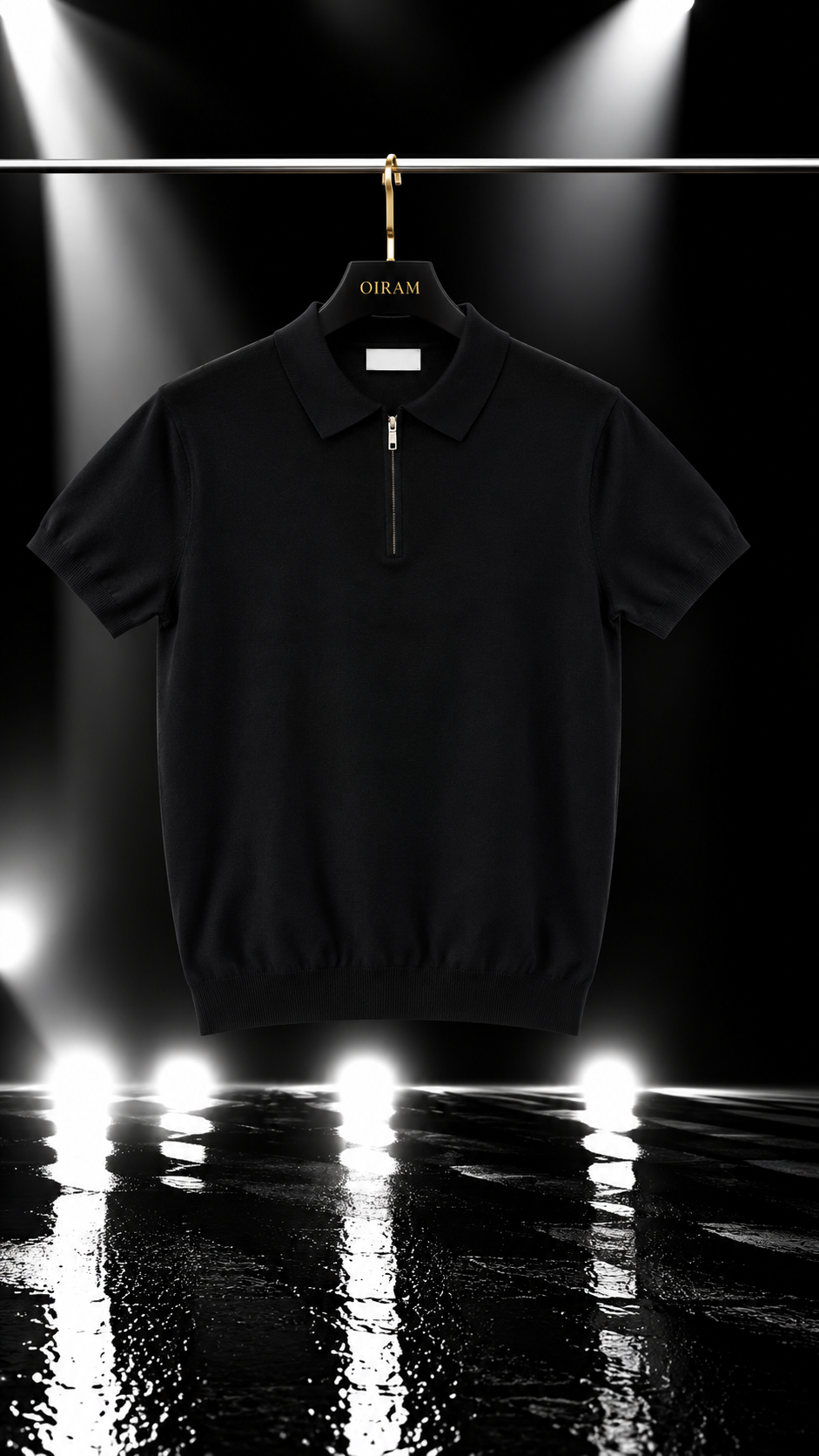 T-Shirt Uomo Polo “Mini Zip” 6 Colori