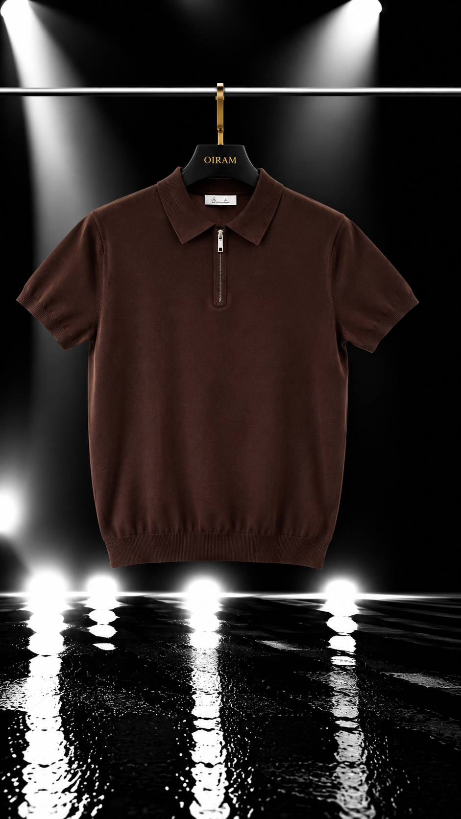 T-Shirt Uomo Polo “Mini Zip” 6 Colori