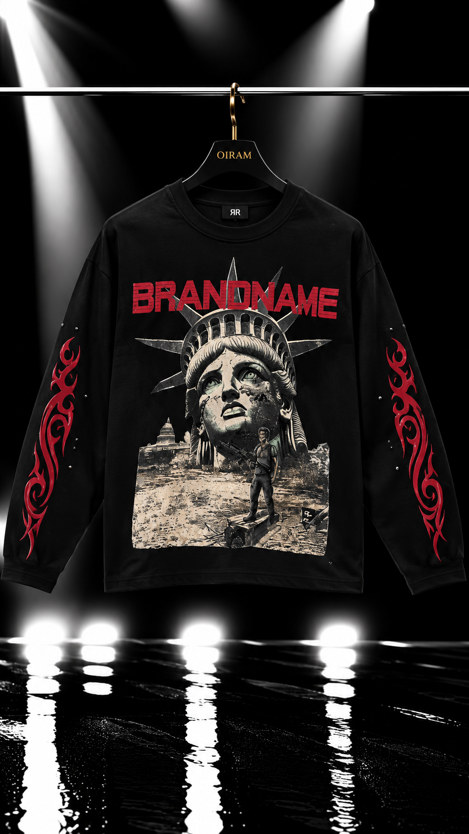 Longsleeves Uomo “Brandname” 2 Colori