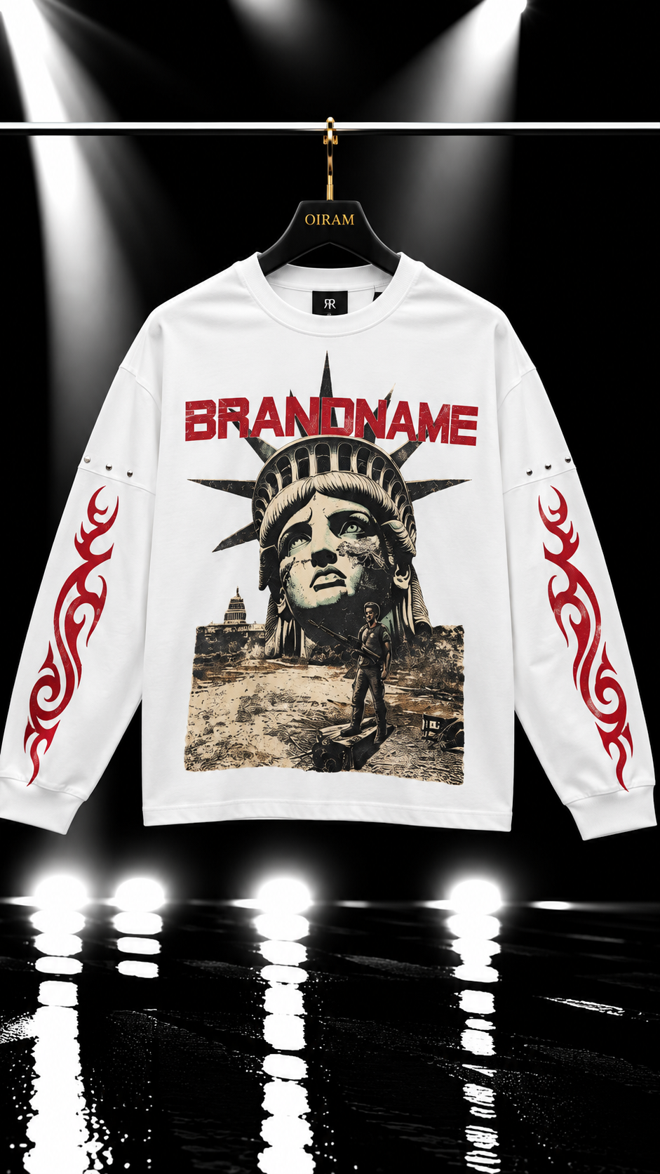Longsleeves Uomo “Brandname” 2 Colori