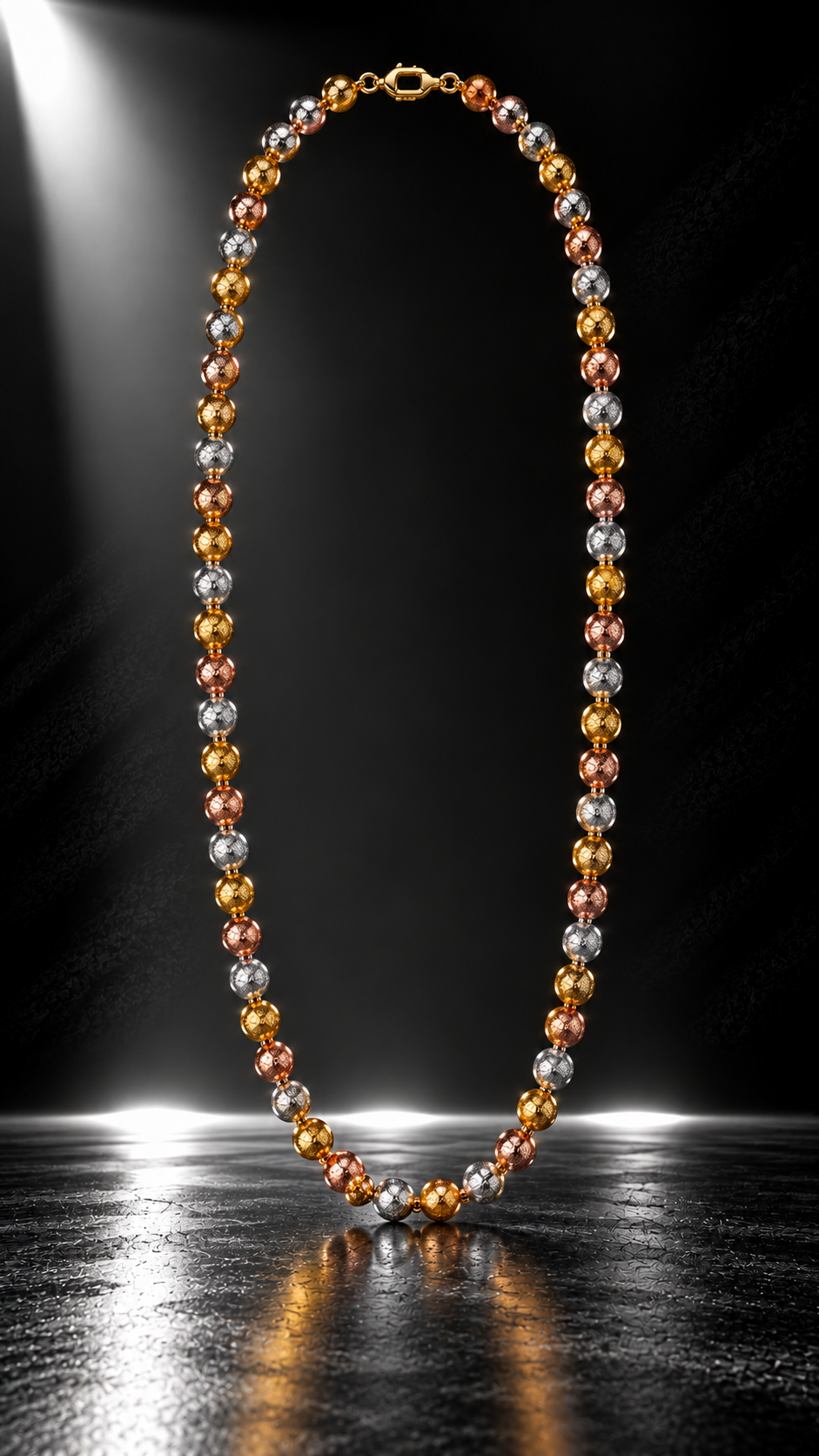 Collana Uomo “Tricolor Shine”