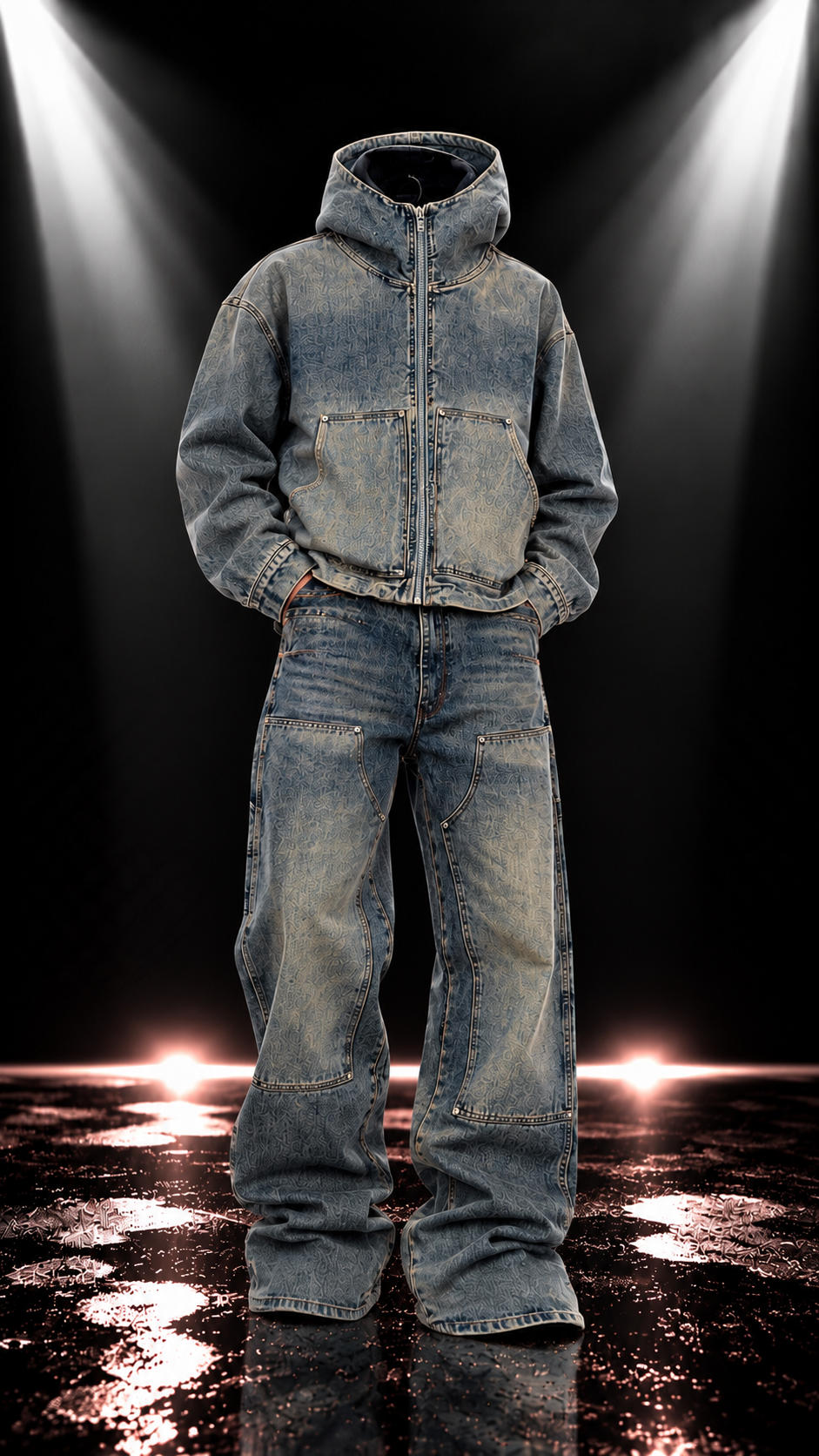 Coordinato Uomo “Balaklava” Denim