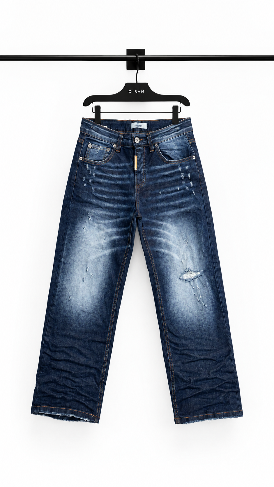 Jeans Junior Baggy Urban Fade Blu Cianotic