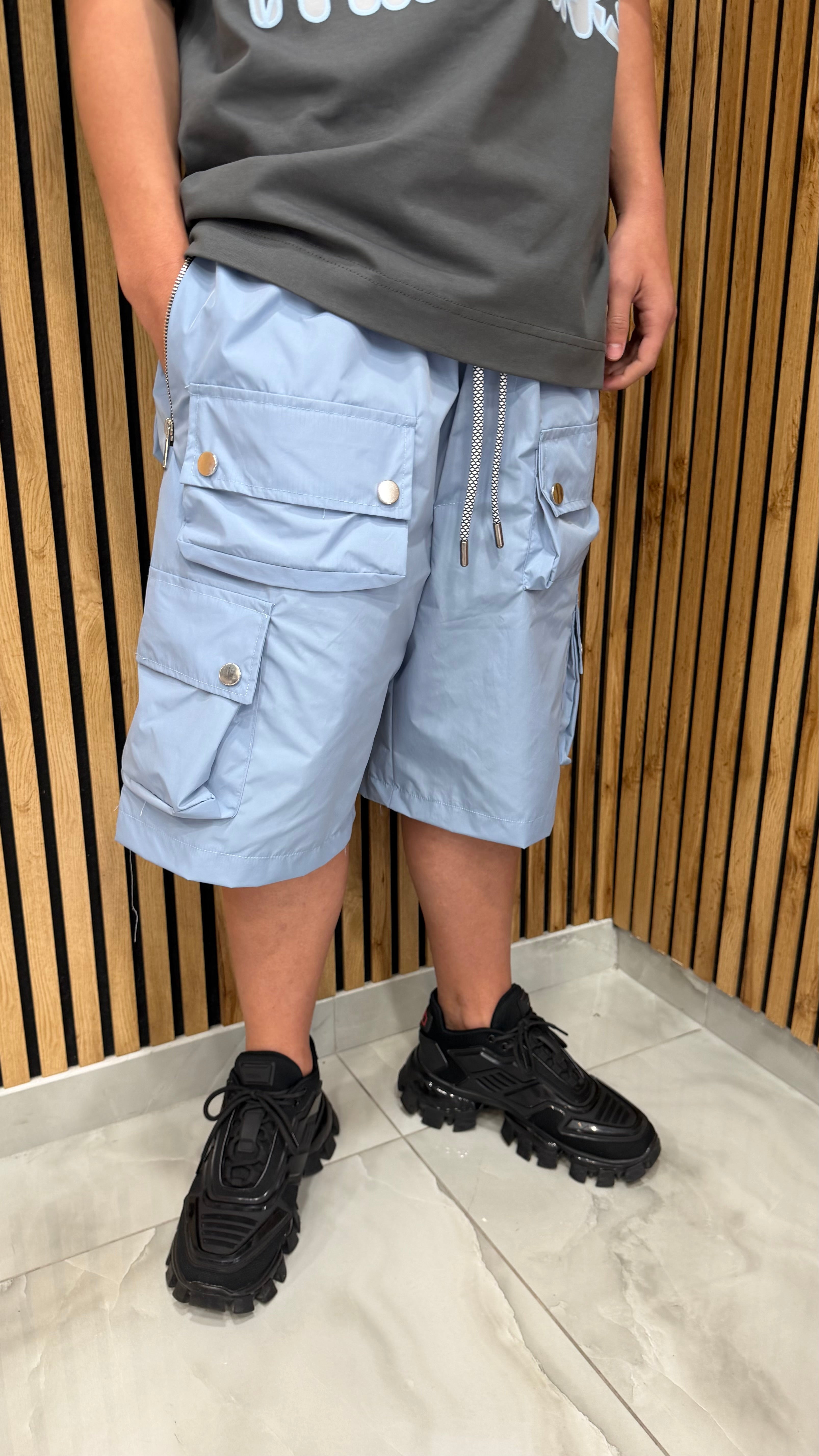 Shorts Cargo Nylon Super Premium JM 5 Colori