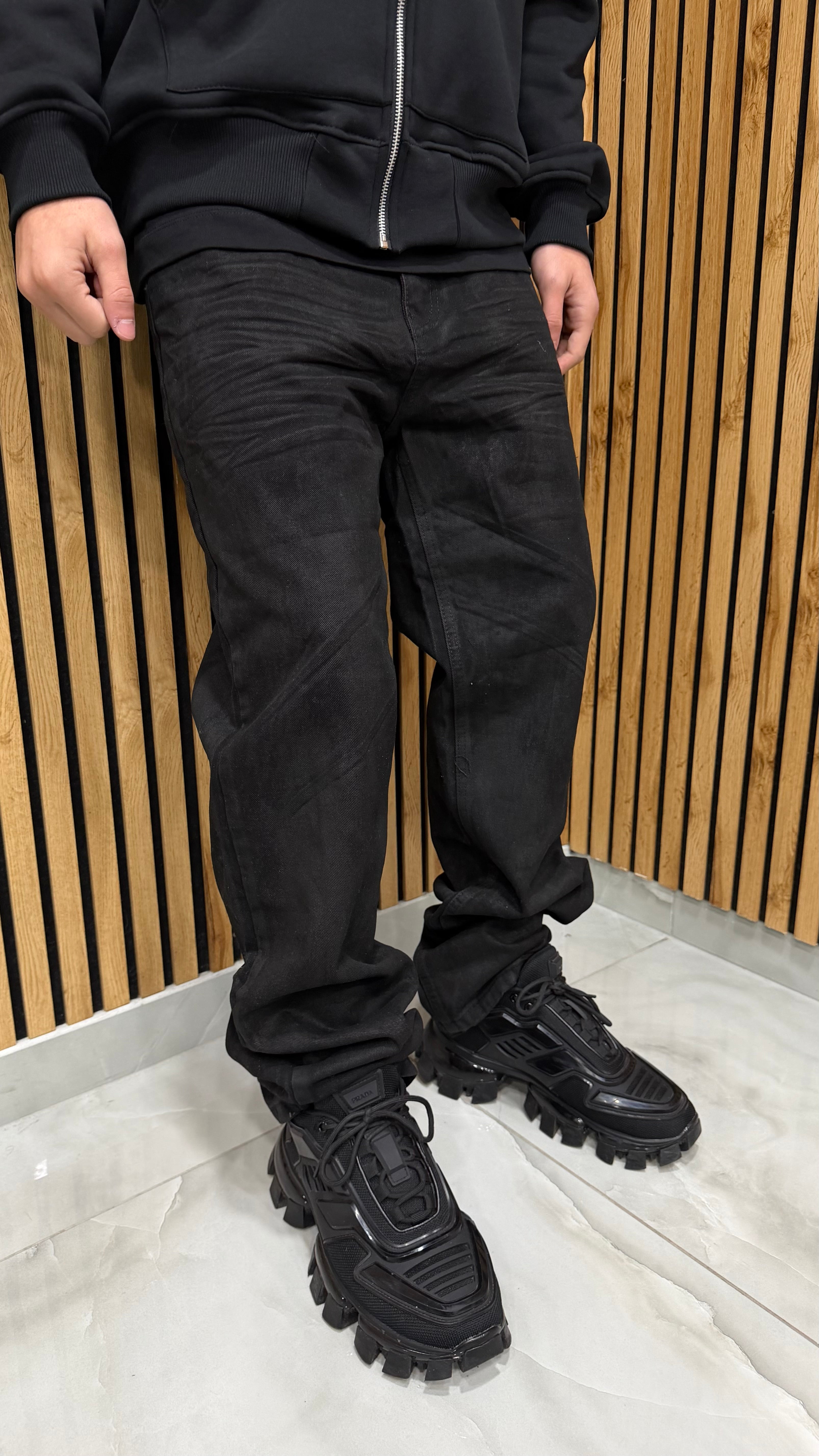 Jeans Baggy Spalmato “London”