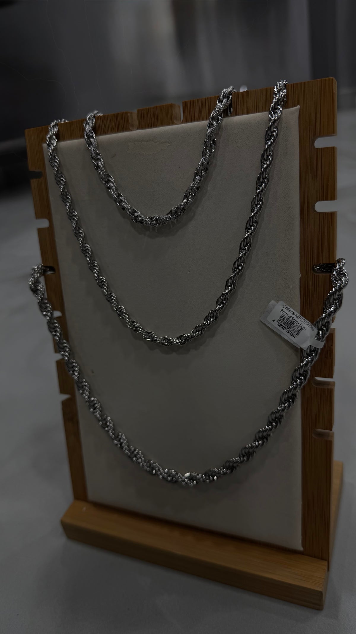 Collana Uomo “Nodéa” 2 Materiali