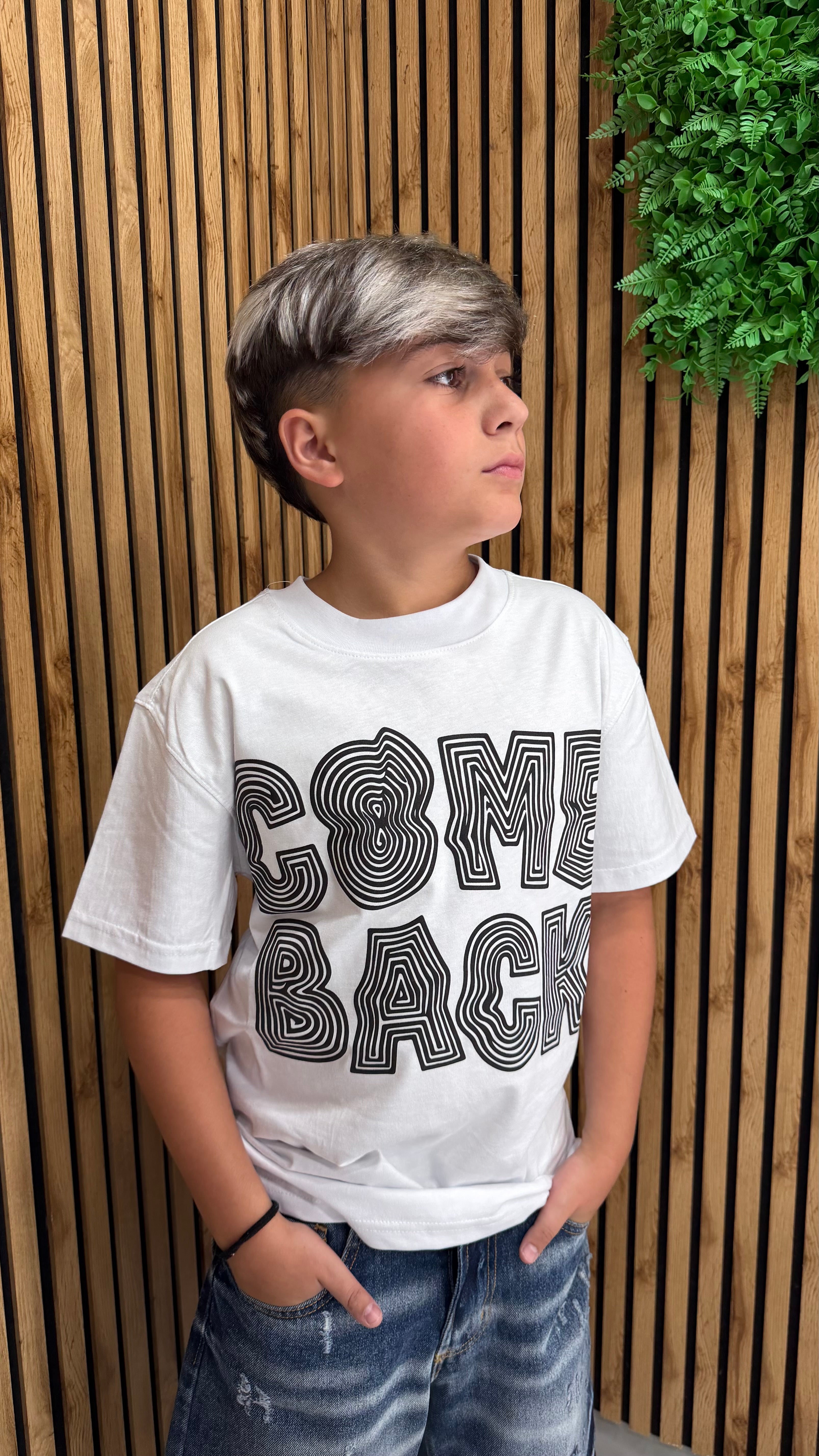 T-Shirt “Come Back” 2 Colori Junior